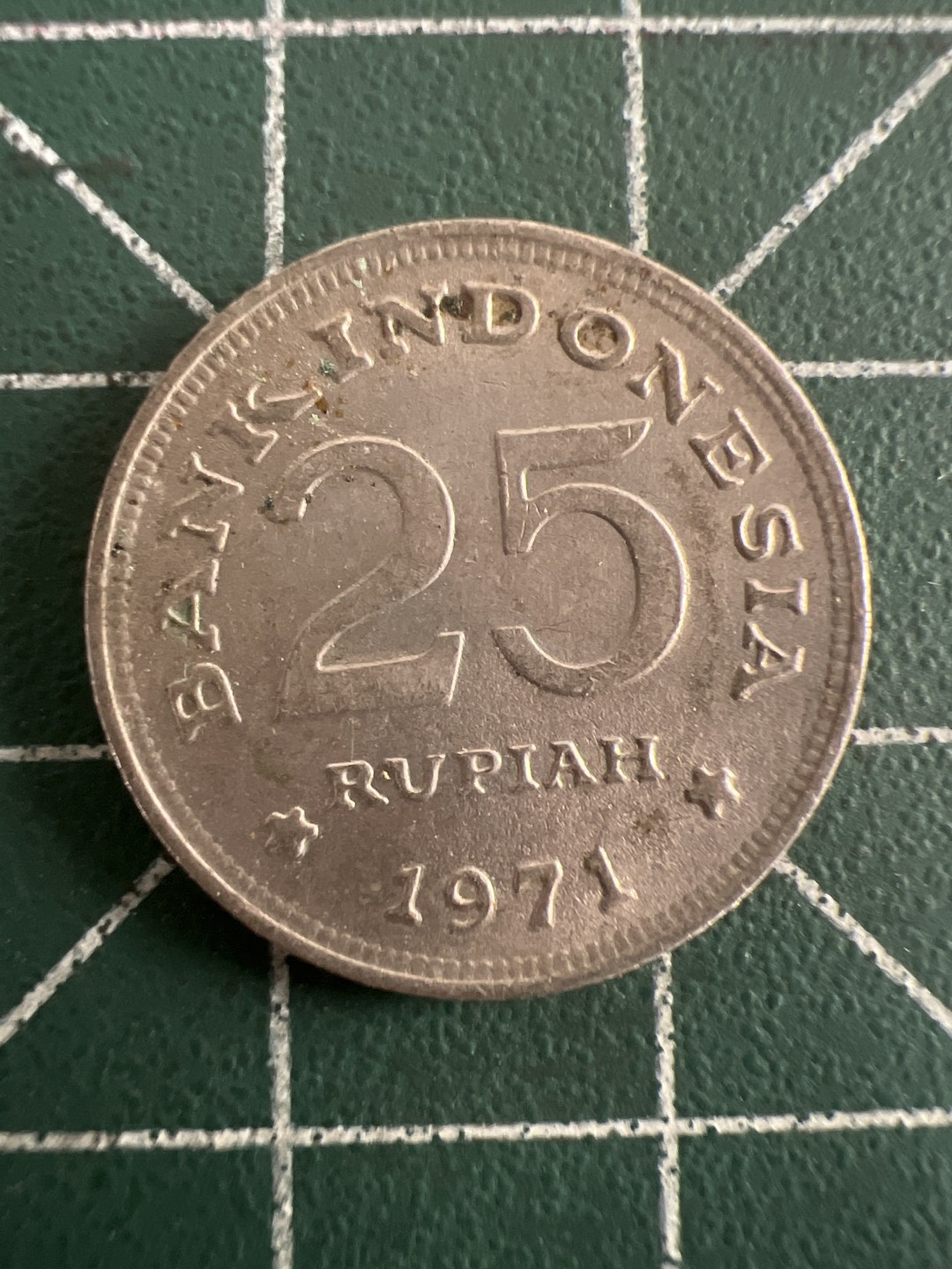 泡泡堂第九十三期  世界硬币纪念章邮票专场（无押金，无佣金，捡漏，全场20包邮，偏远地区除外） 印尼71年25分