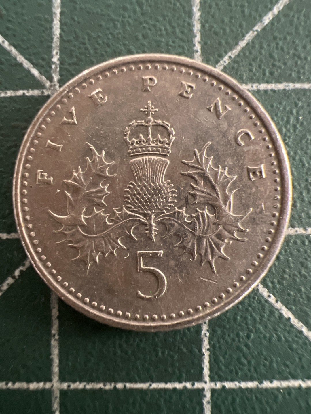 泡泡堂第九十三期  世界硬币纪念章邮票专场（无押金，无佣金，捡漏，全场20包邮，偏远地区除外） 英国5便士