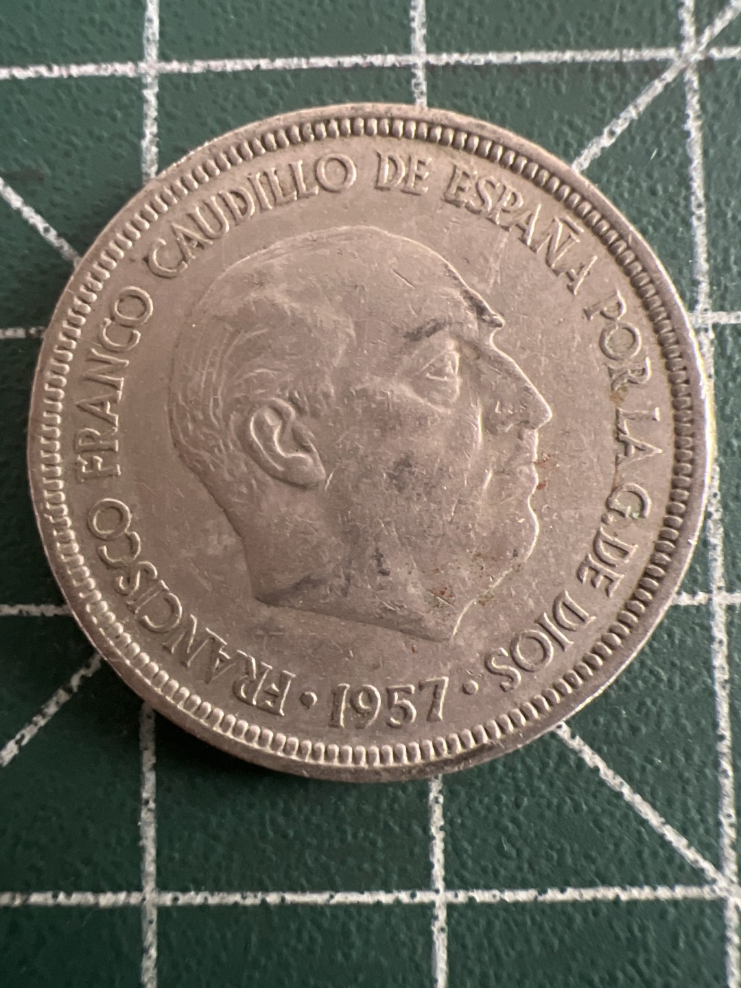 泡泡堂第九十三期  世界硬币纪念章邮票专场（无押金，无佣金，捡漏，全场20包邮，偏远地区除外） 西班牙57年5元