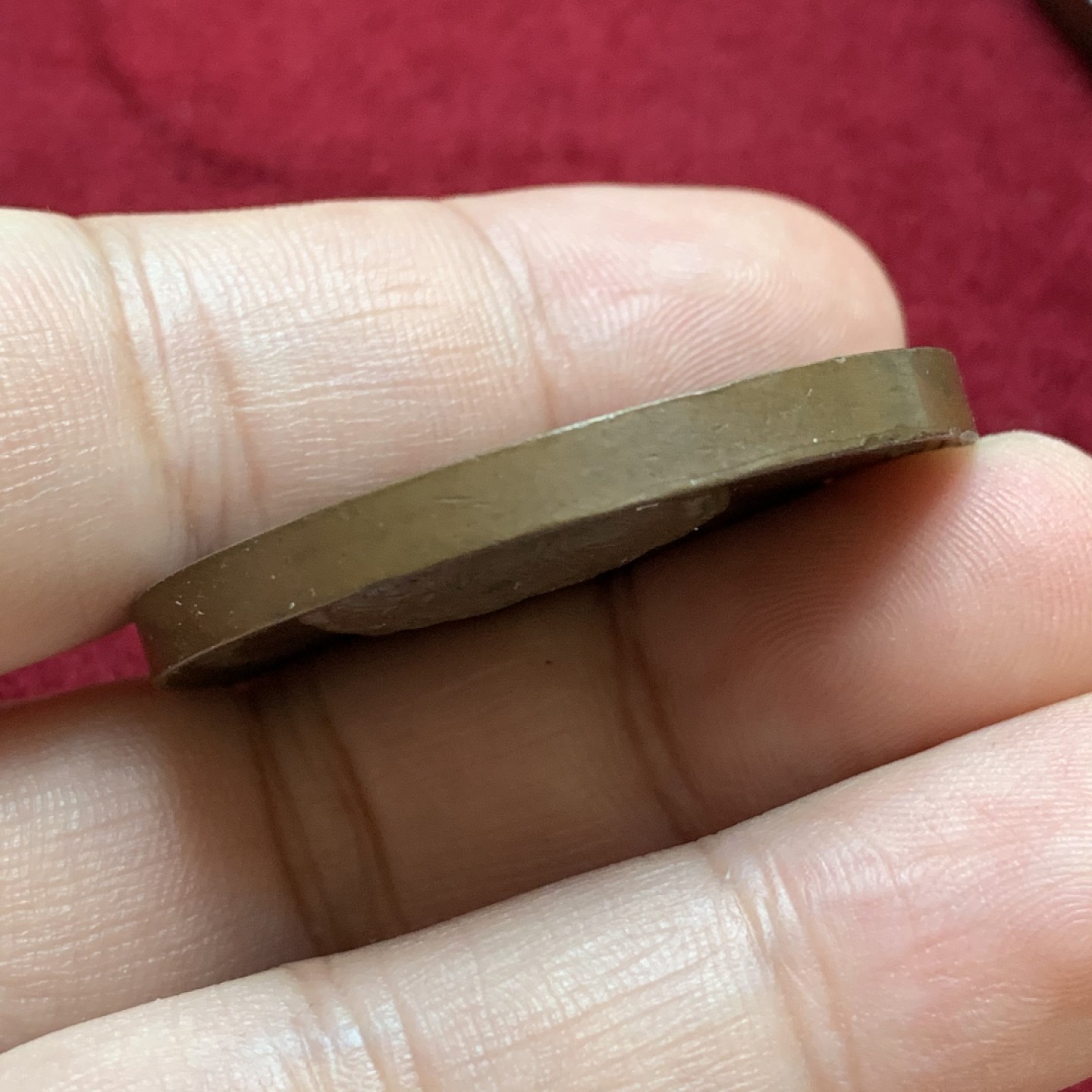 《竞宝斋》第96场-本周日，周一，周四，3场连拍（全场不限金额包邮） 德国普鲁士1840年威廉三世逝世纪念铜章 直径约41.5毫米 重量约42克