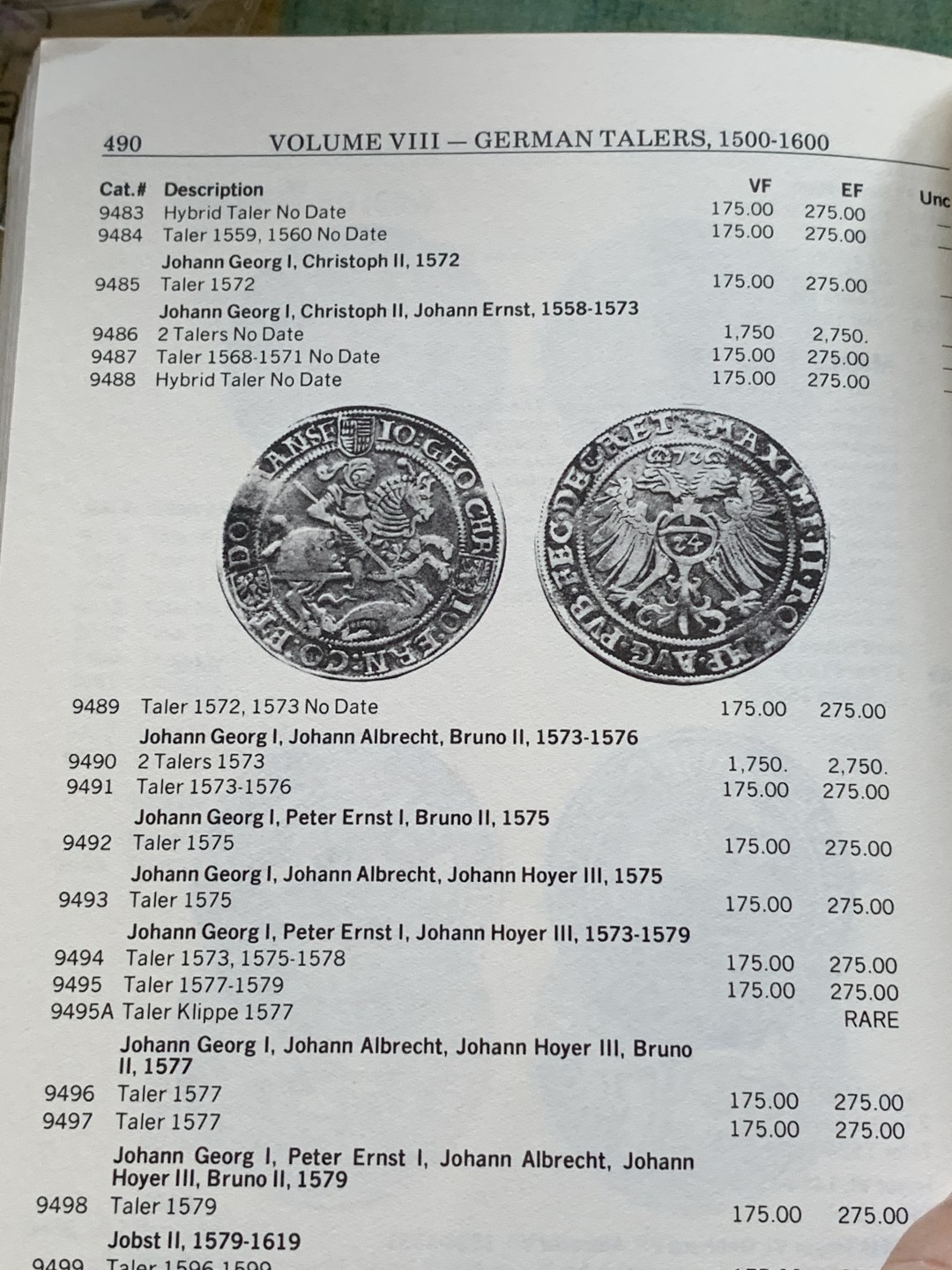 《竞宝斋》第96场-本周日，周一，周四，3场连拍（全场不限金额包邮） 达文波特 克朗与泰勒1484-1968目录与价格指南 厚达 560页