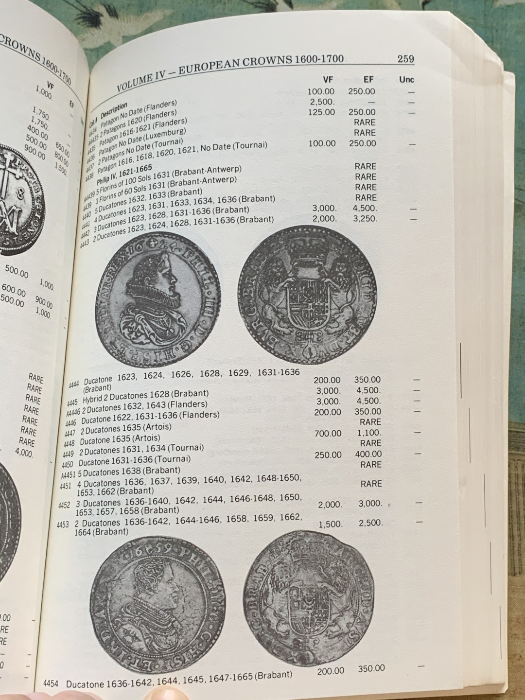 《竞宝斋》第96场-本周日，周一，周四，3场连拍（全场不限金额包邮） 达文波特 克朗与泰勒1484-1968目录与价格指南 厚达 560页