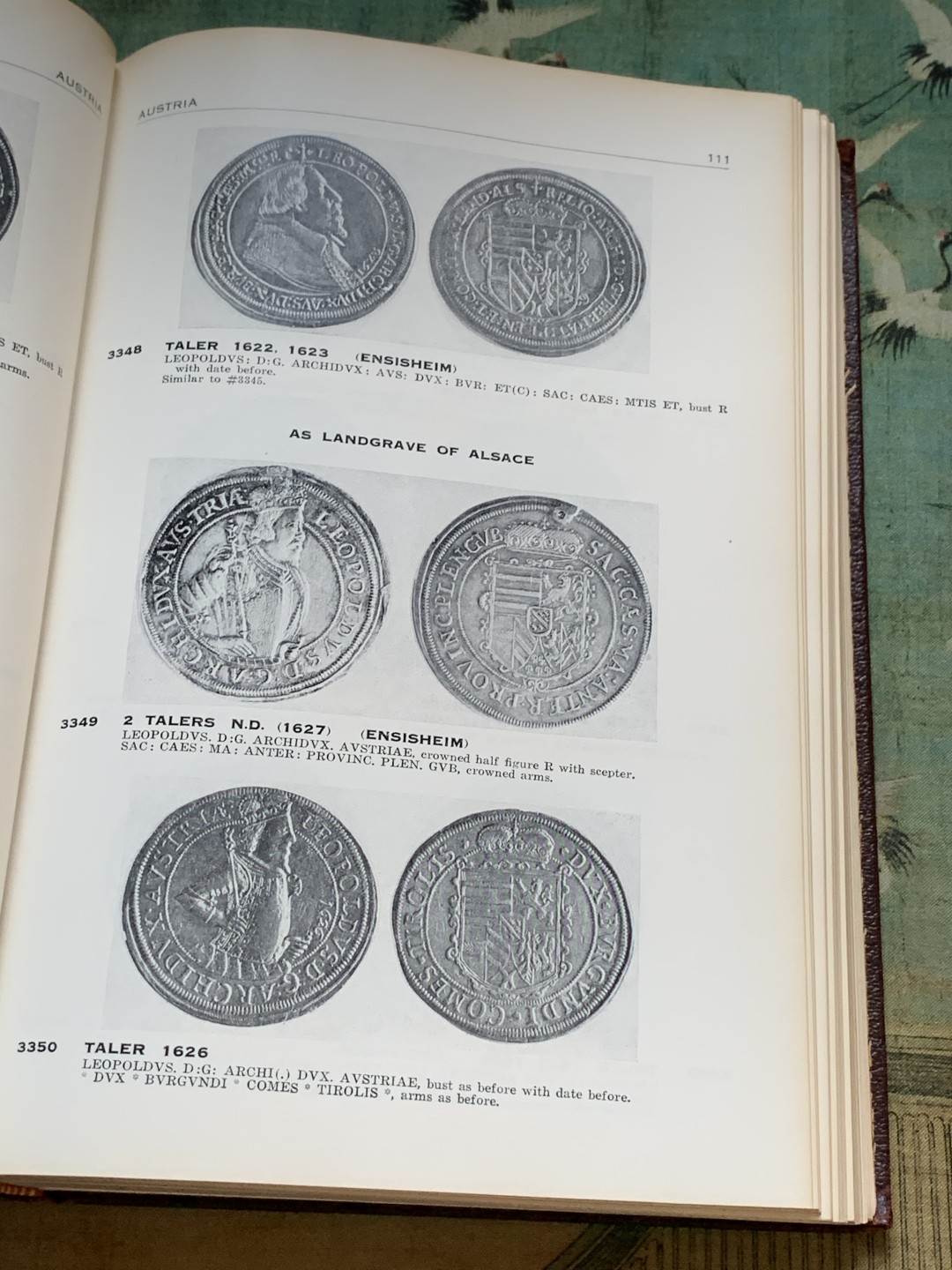 《竞宝斋》第96场-本周日，周一，周四，3场连拍（全场不限金额包邮） 达文波特 欧洲克朗1600-1700 达文波特目录最少版本 厚达630页