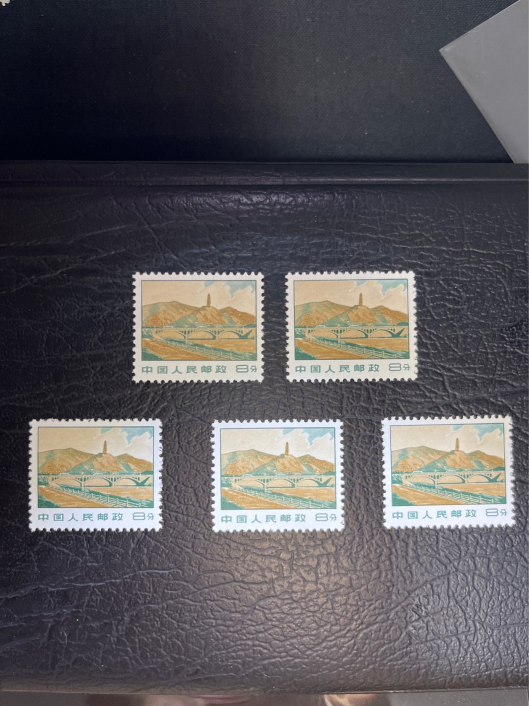 洪涛臻品 精选邮票限时拍卖第三十九期 普无号  8分宝塔山，5枚1组，版撕嘎嘎绝，文革期间发行的唯一一套普票，非常有特点，集邮册中不可缺少的一组，文革票人气足，潜力大，目前处于价值洼地，版撕全品可直接评级，ASG评级资源储备，注意捡漏