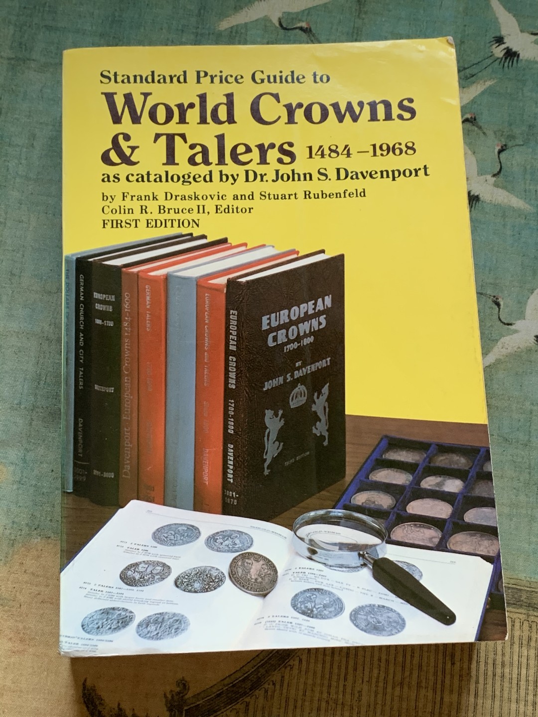 《竞宝斋》第96场-本周日，周一，周四，3场连拍（全场不限金额包邮） 达文波特 克朗与泰勒1484-1968目录与价格指南 厚达 560页