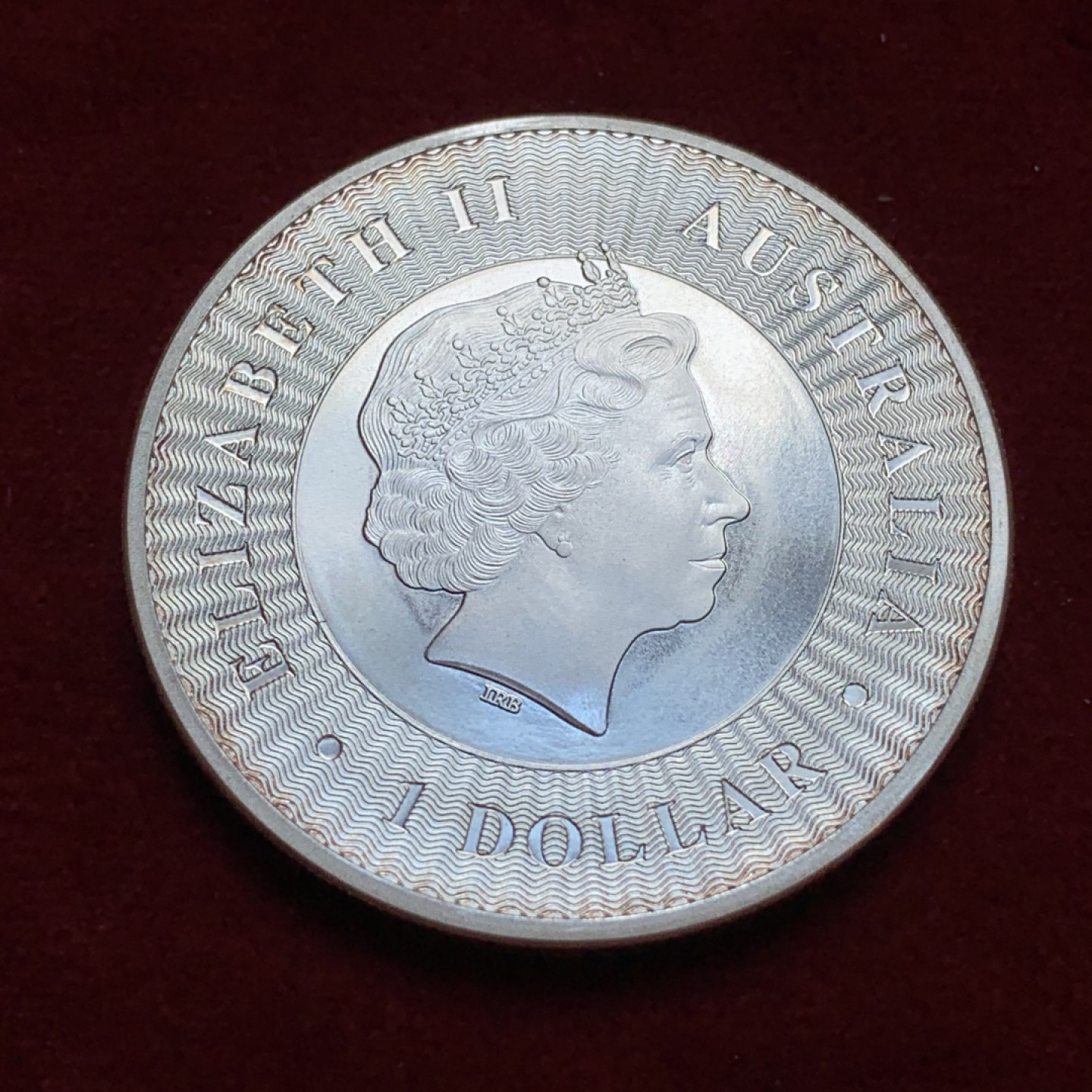 《竞宝斋》第96场-本周日，周一，周四，3场连拍（全场不限金额包邮） 裸币 2016年 澳大利亚袋鼠盎司投资银 BU品相 31.1g 0.999银