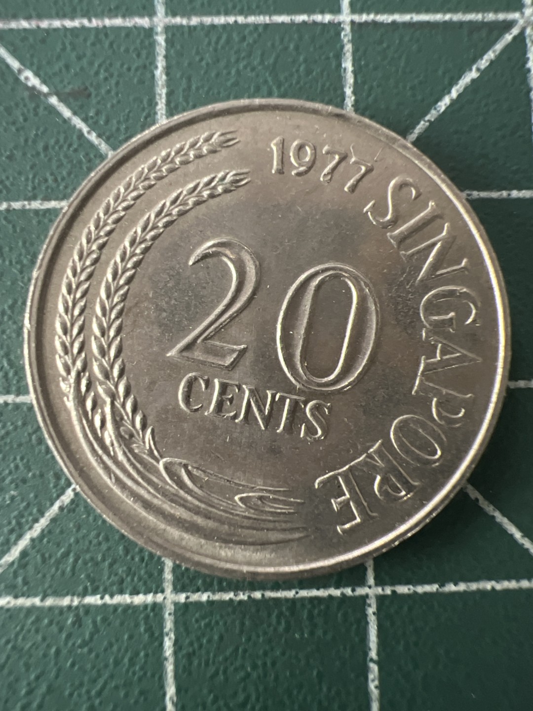 泡泡堂第九十四期  世界硬币专场（无押金，无佣金，捡漏，全场20包邮，偏远地区除外） 新加坡20分老币