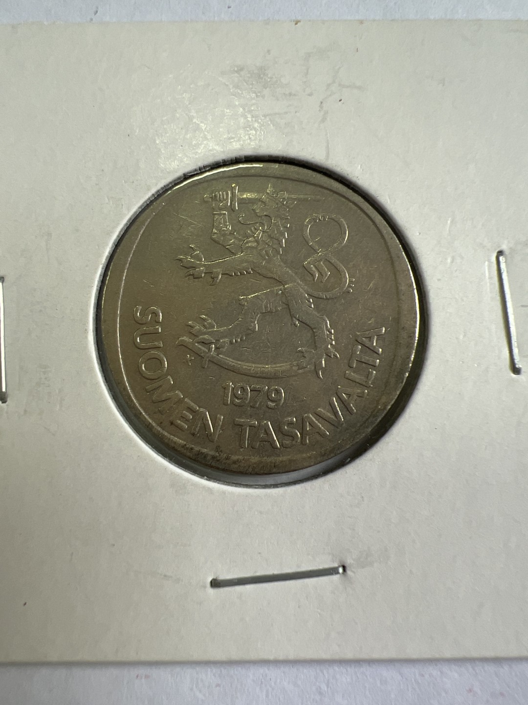 泡泡堂第167期  世界硬币邮票专场（无押金，无佣金，捡漏，全场20包邮，偏远地区除外） 芬兰1979年一马克