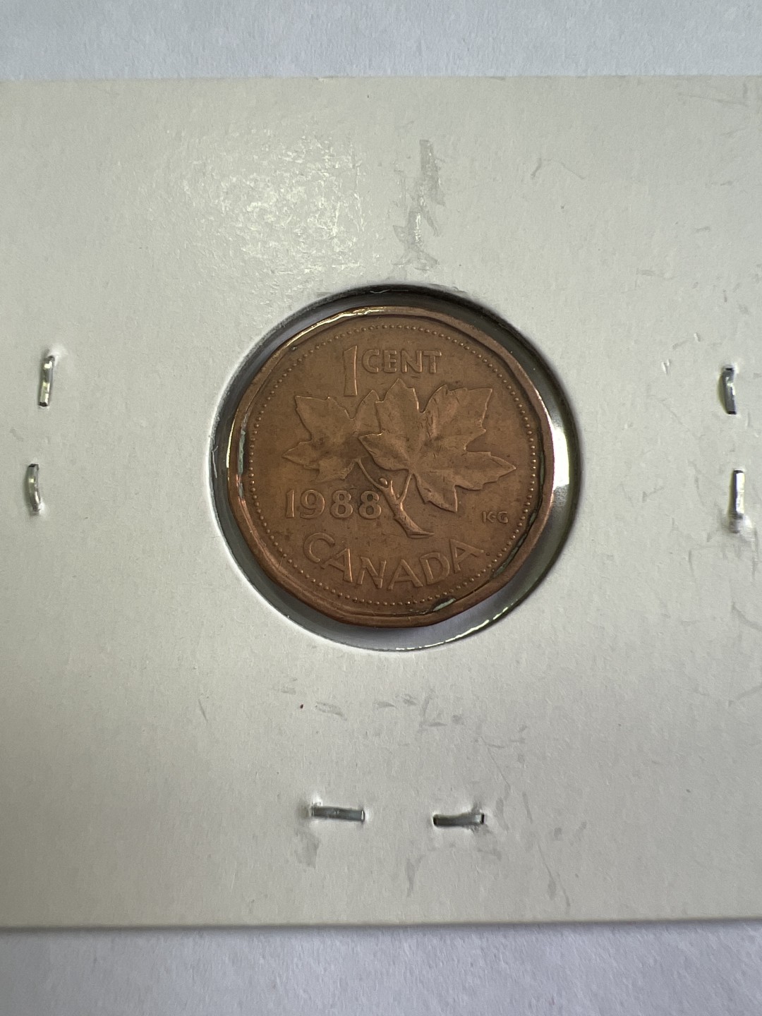 泡泡堂第九十七期  世界硬币纪念章邮票专场（无押金，无佣金，捡漏，全场20包邮，偏远地区除外） 加拿大1988年一分