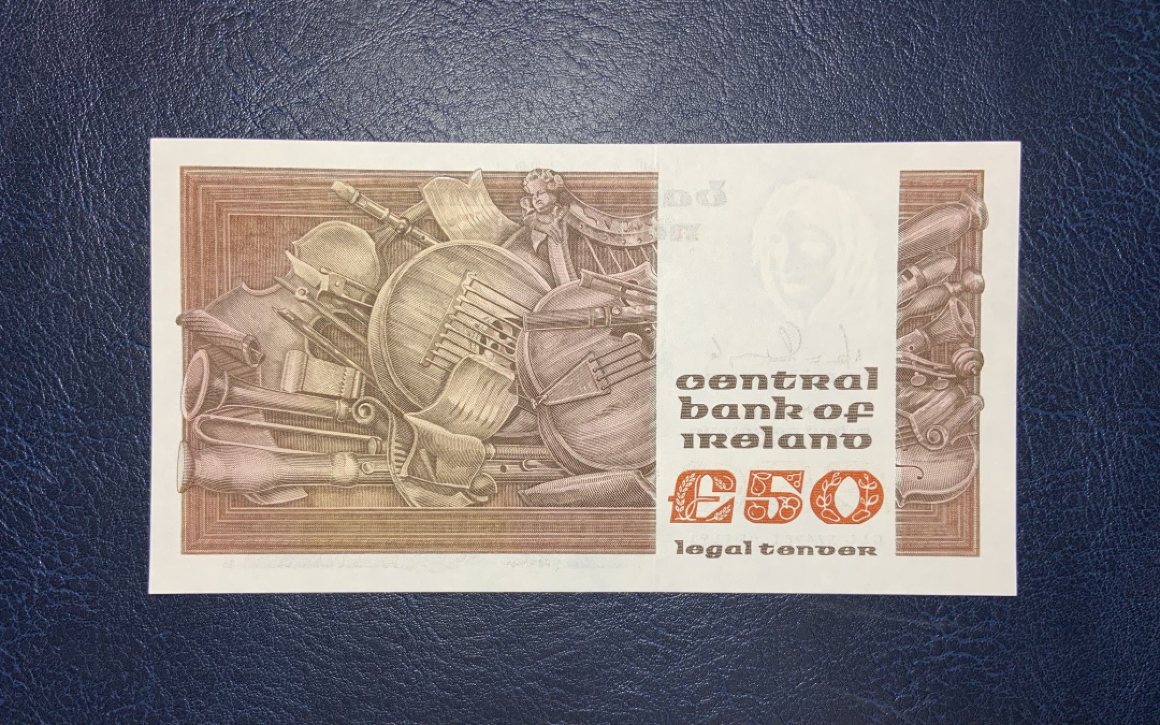 收藏联盟Quantum Auction 第193期拍卖(已更新) 爱尔兰1991年50镑 品相全新UNC 盲人弹琴