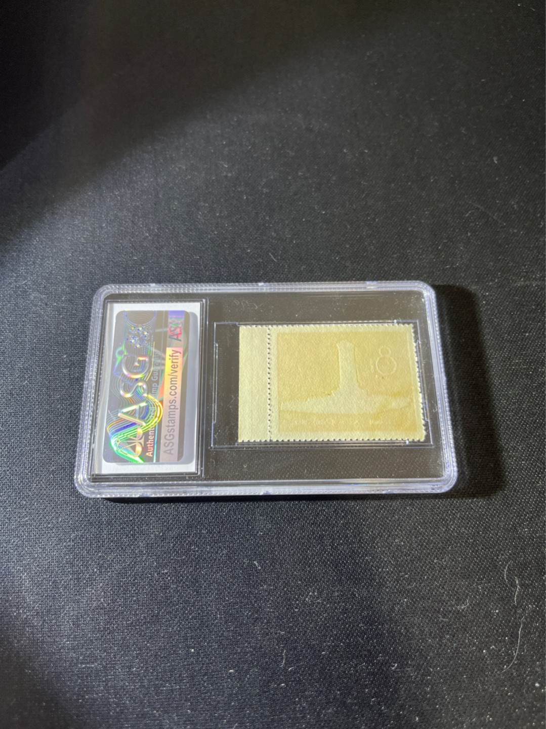 洪涛臻品 精选邮票限时拍卖第三十四期 纪47纪念碑盖销  ASG85分OP，边纸色线，版撕送评，状态极佳，高配版85分，齿孔饱满居中好，人手必备，喜欢不要错过。