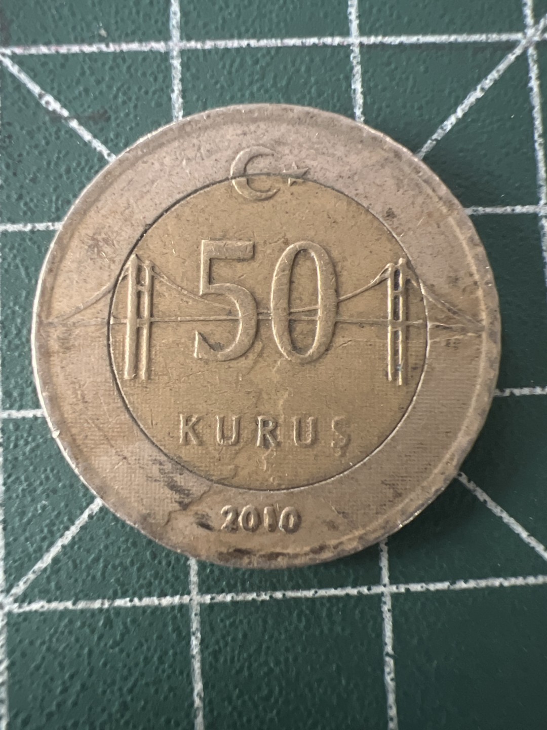 泡泡堂第九十四期  世界硬币专场（无押金，无佣金，捡漏，全场20包邮，偏远地区除外） 土耳其50分