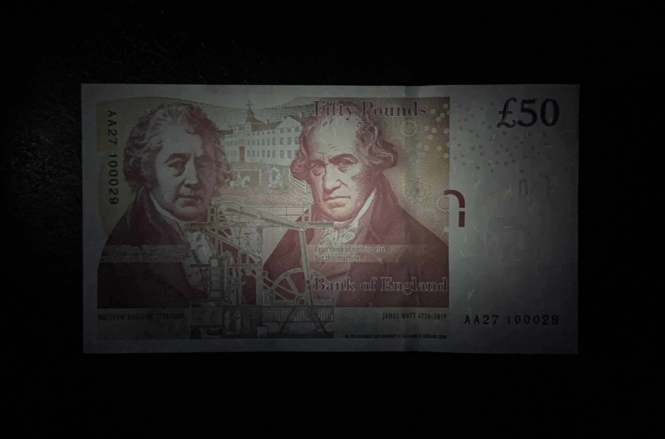 收藏联盟Quantum Auction 第193期拍卖(已更新) 英国2010年50英镑 品相全新UNC AA冠