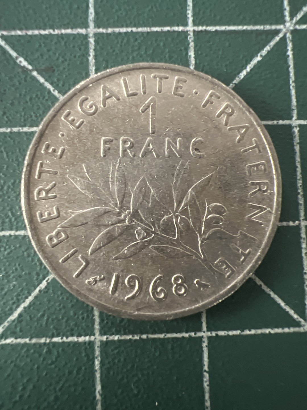 泡泡堂第九十四期  世界硬币专场（无押金，无佣金，捡漏，全场20包邮，偏远地区除外） 法国一法郎