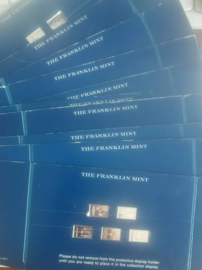 中外币章专场 - 50枚大型飞机纯银纪念章