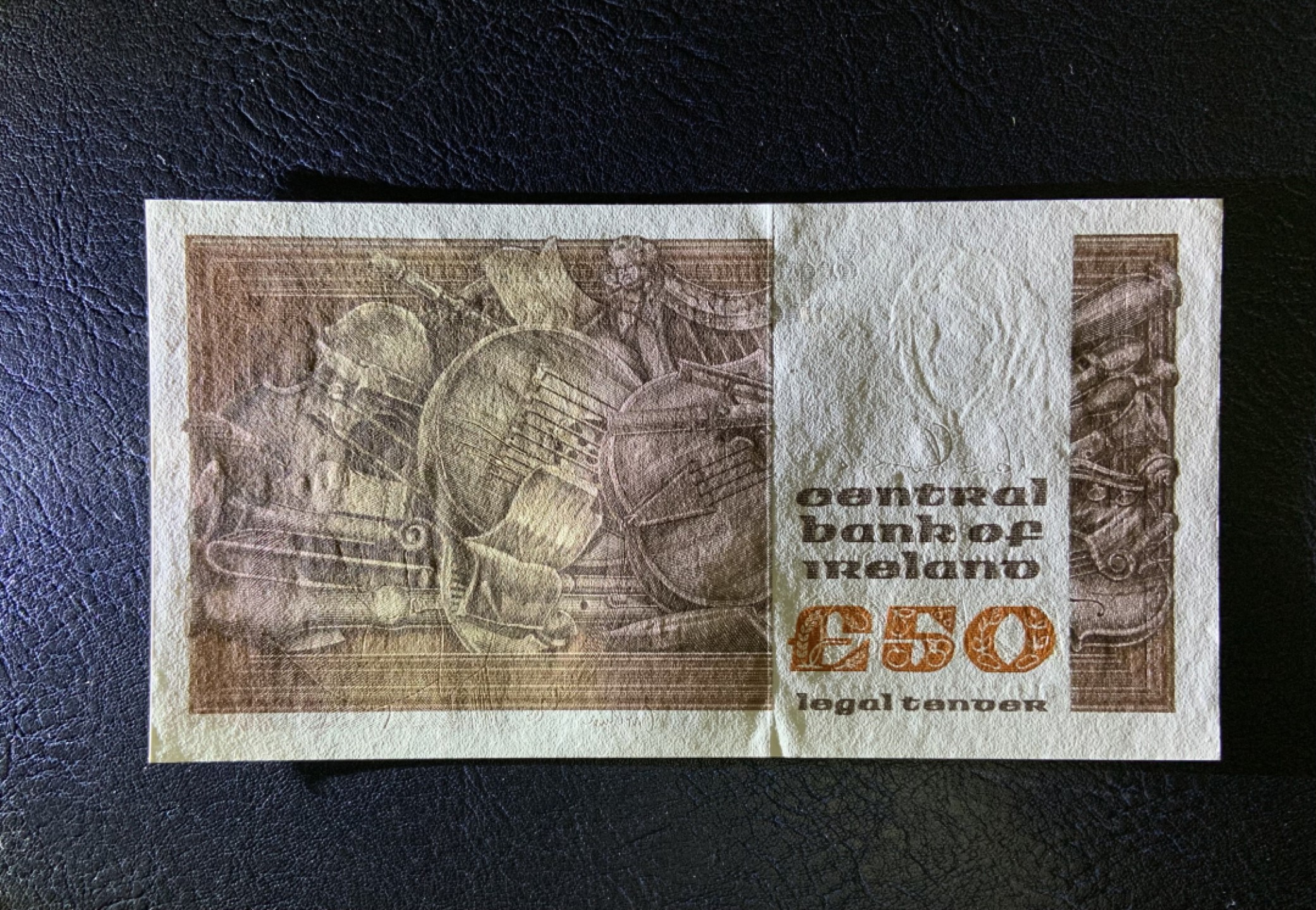 收藏联盟Quantum Auction 第193期拍卖(已更新) 爱尔兰1991年50镑 品相全新UNC 盲人弹琴