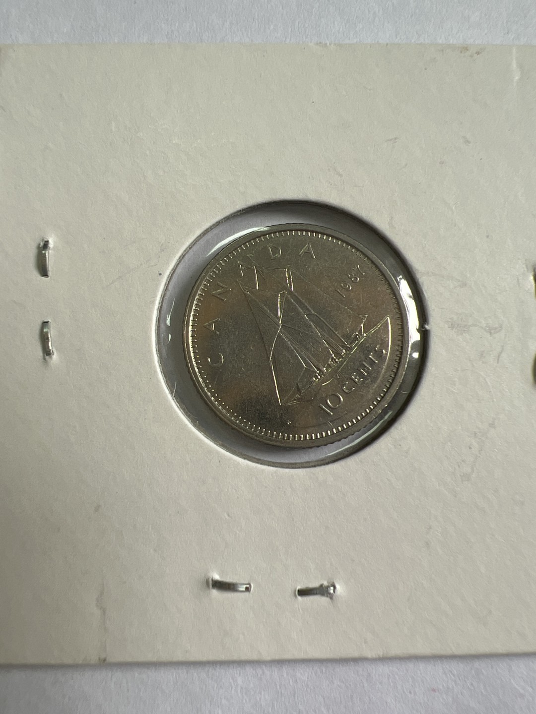 泡泡堂第九十六期  世界硬币纪念章邮票专场（无押金，无佣金，捡漏，全场20包邮，偏远地区除外） 加拿大87年十分