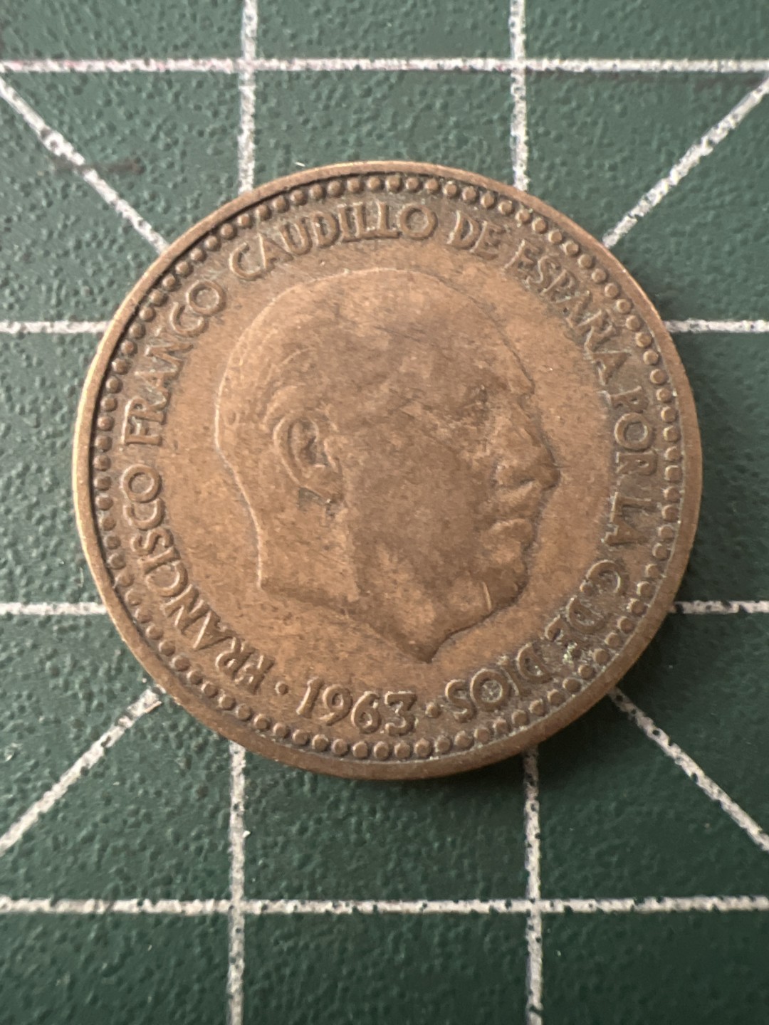 泡泡堂第九十五期  世界硬币专场（无押金，无佣金，捡漏，全场20包邮，偏远地区除外） 西班牙63年一元