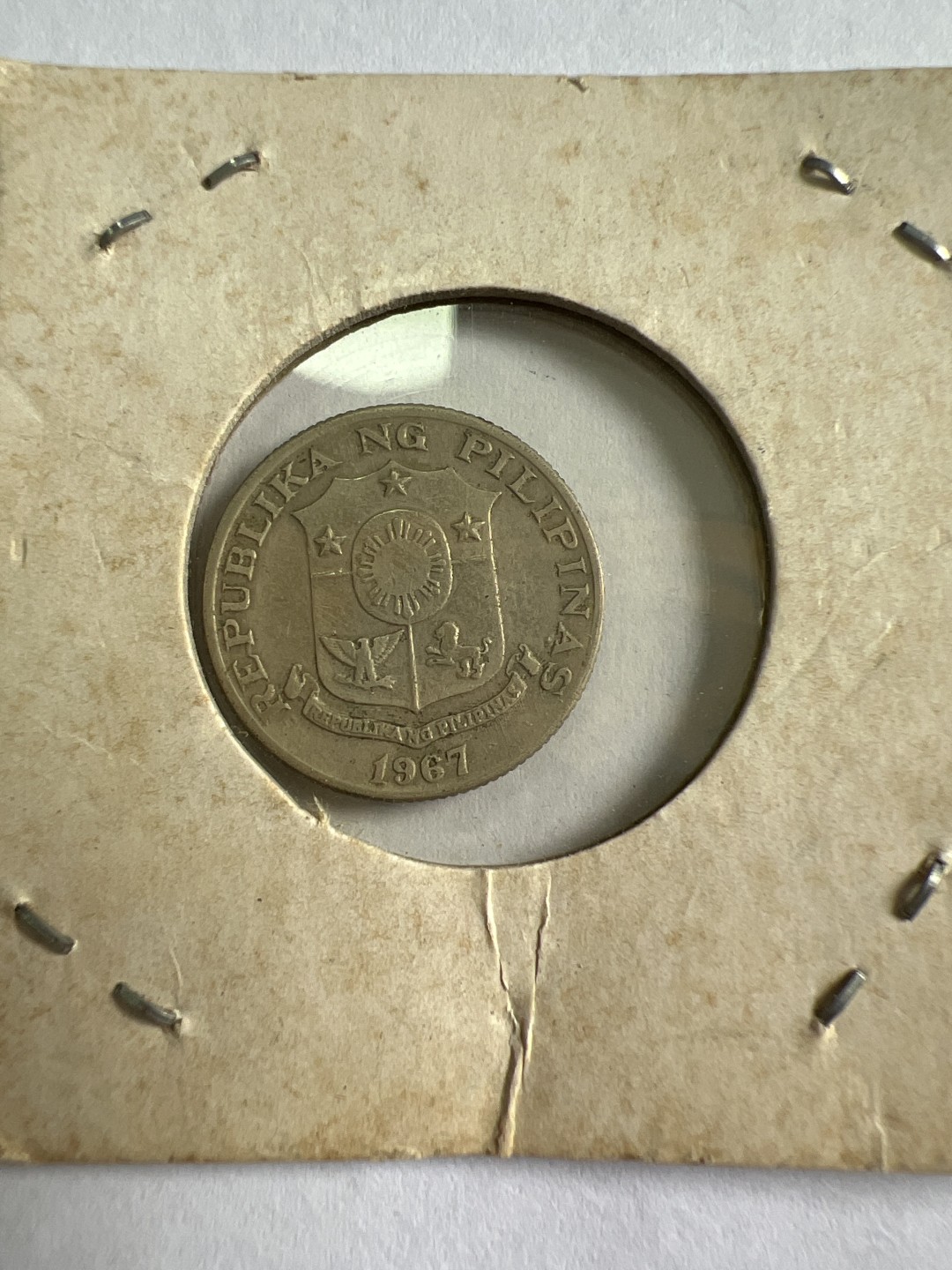 泡泡堂第九十六期  世界硬币纪念章邮票专场（无押金，无佣金，捡漏，全场20包邮，偏远地区除外） 菲律宾67年十分