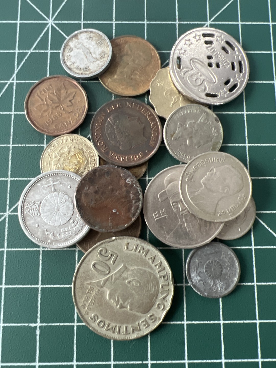 泡泡堂第九十四期  世界硬币专场（无押金，无佣金，捡漏，全场20包邮，偏远地区除外） 杂币一组二十五