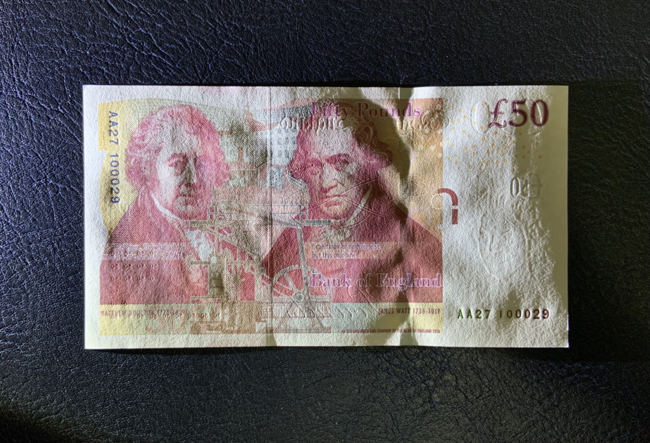 收藏联盟Quantum Auction 第193期拍卖(已更新) 英国2010年50英镑 品相全新UNC AA冠