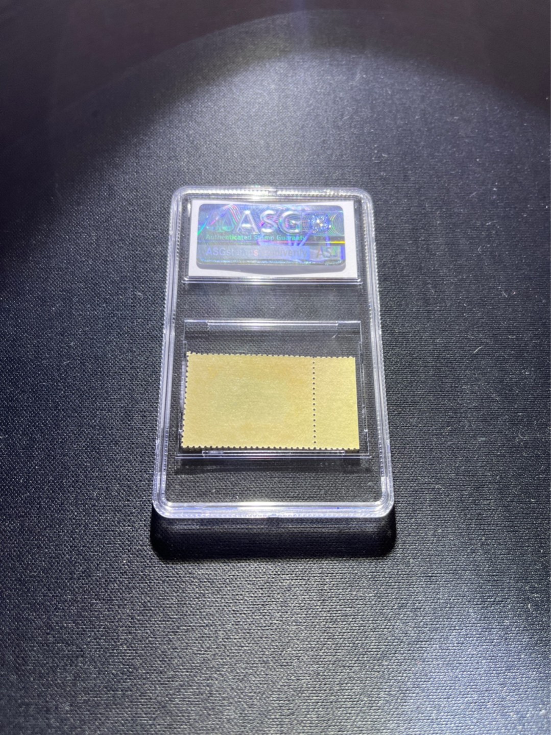 洪涛臻品 精选邮票限时拍卖第三十四期 宣统登基邮票新  筋票3分 ASG85分OG✦最后一枚✦带边纸，撕大块送评，边纸，背胶润，齿孔饱满，高配版85分，状态极佳，105最严格出分，可以砸壳博90分。3分总筋，注意捡漏