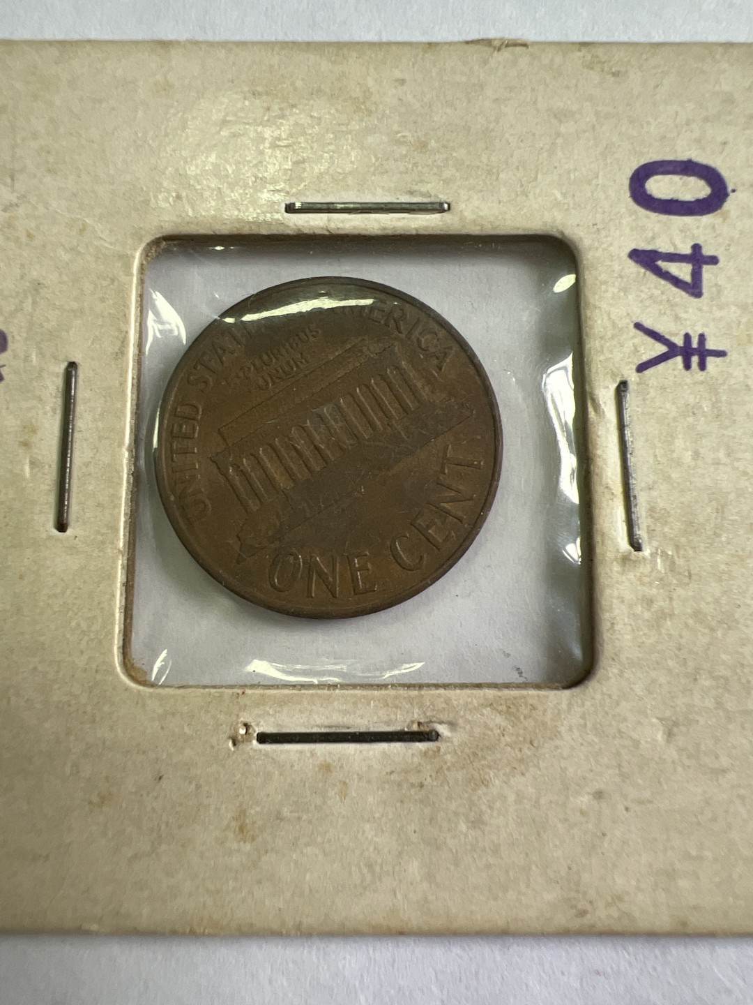 泡泡堂第九十七期  世界硬币纪念章邮票专场（无押金，无佣金，捡漏，全场20包邮，偏远地区除外） 美国1961年一分