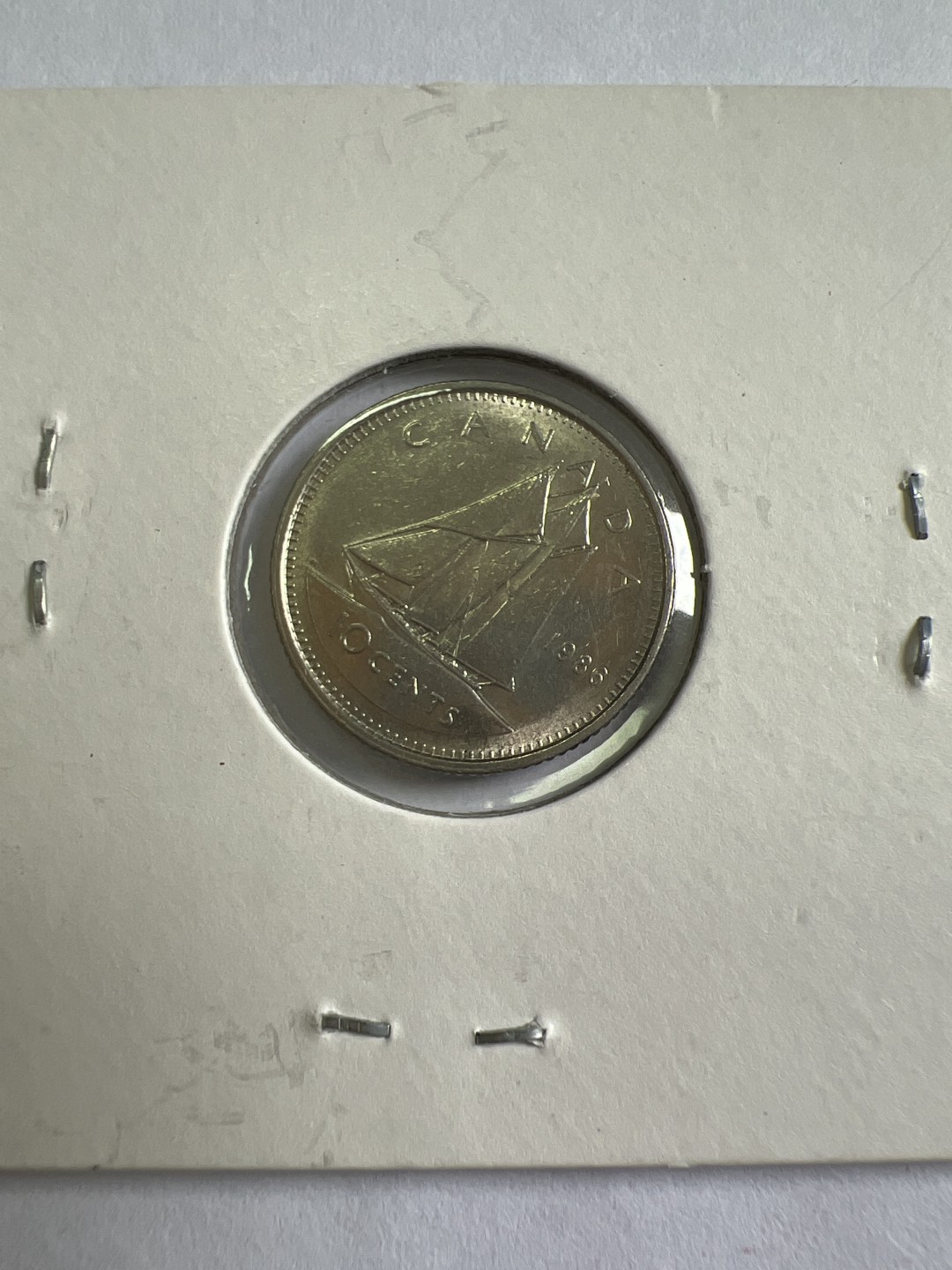 泡泡堂第九十六期  世界硬币纪念章邮票专场（无押金，无佣金，捡漏，全场20包邮，偏远地区除外） 加拿大86年十分