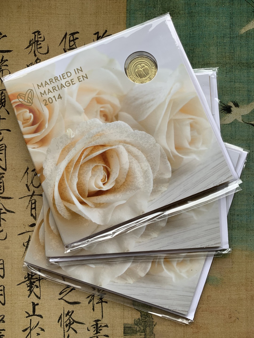 《竞宝斋》第97场-本周四 （满2件或者满200包顺丰） 三套 封装加拿大 2014年 五枚装套币 完美状态