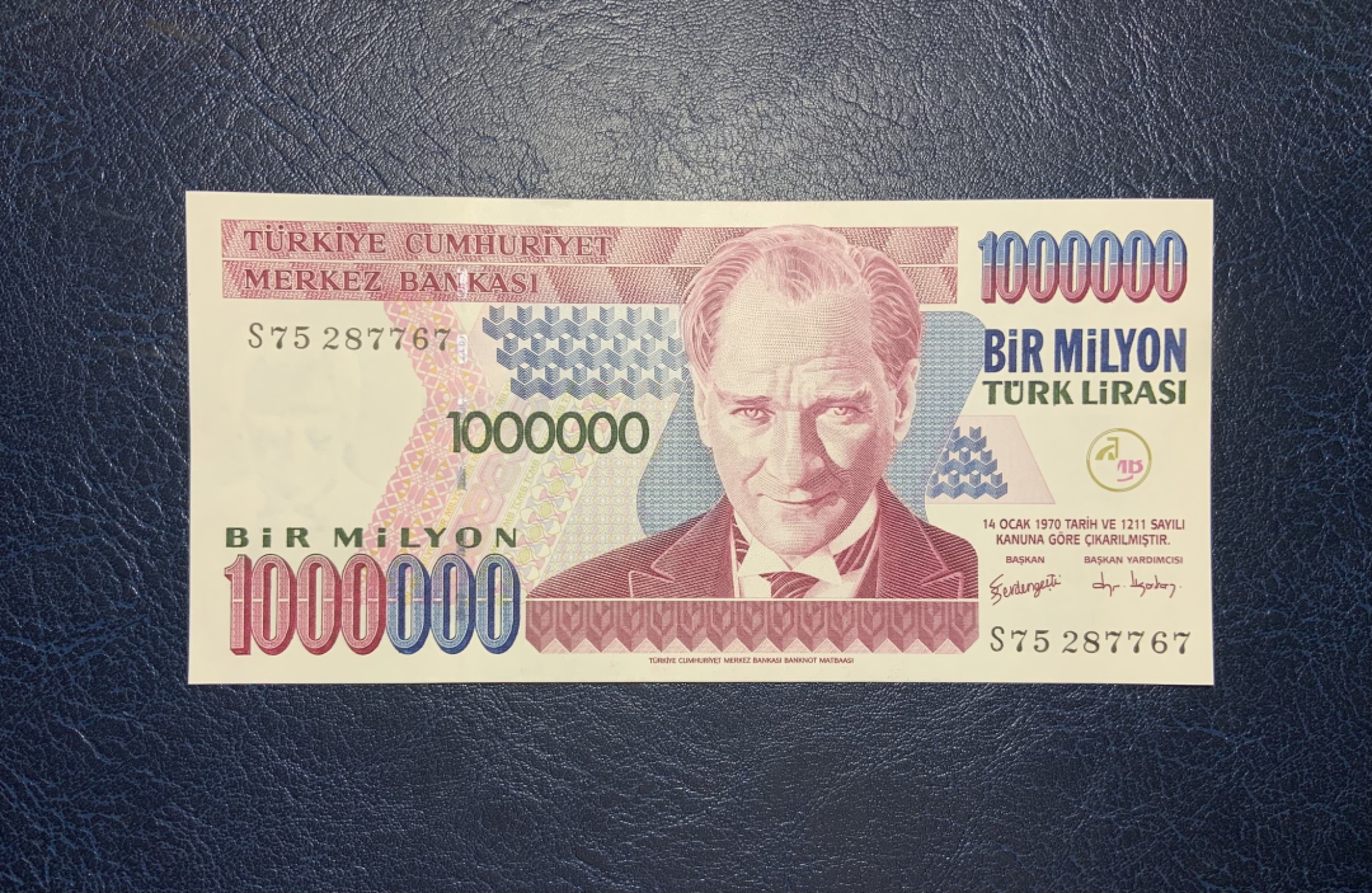 收藏联盟Quantum Auction 第193期拍卖(已更新) 土耳其1970年100万里拉 品相全新UNC 少见