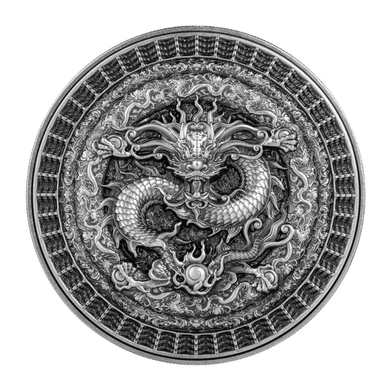 【预售】【乍得】禁龙银币【小规格】 【预售】【乍得】2023禁龙银币【小规格】