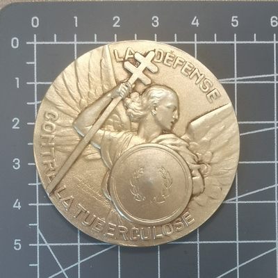 🔥奇货可居🔥 第三十五场 章牌专场 【鎏金，银，铜】 - 结核病的防治银章
