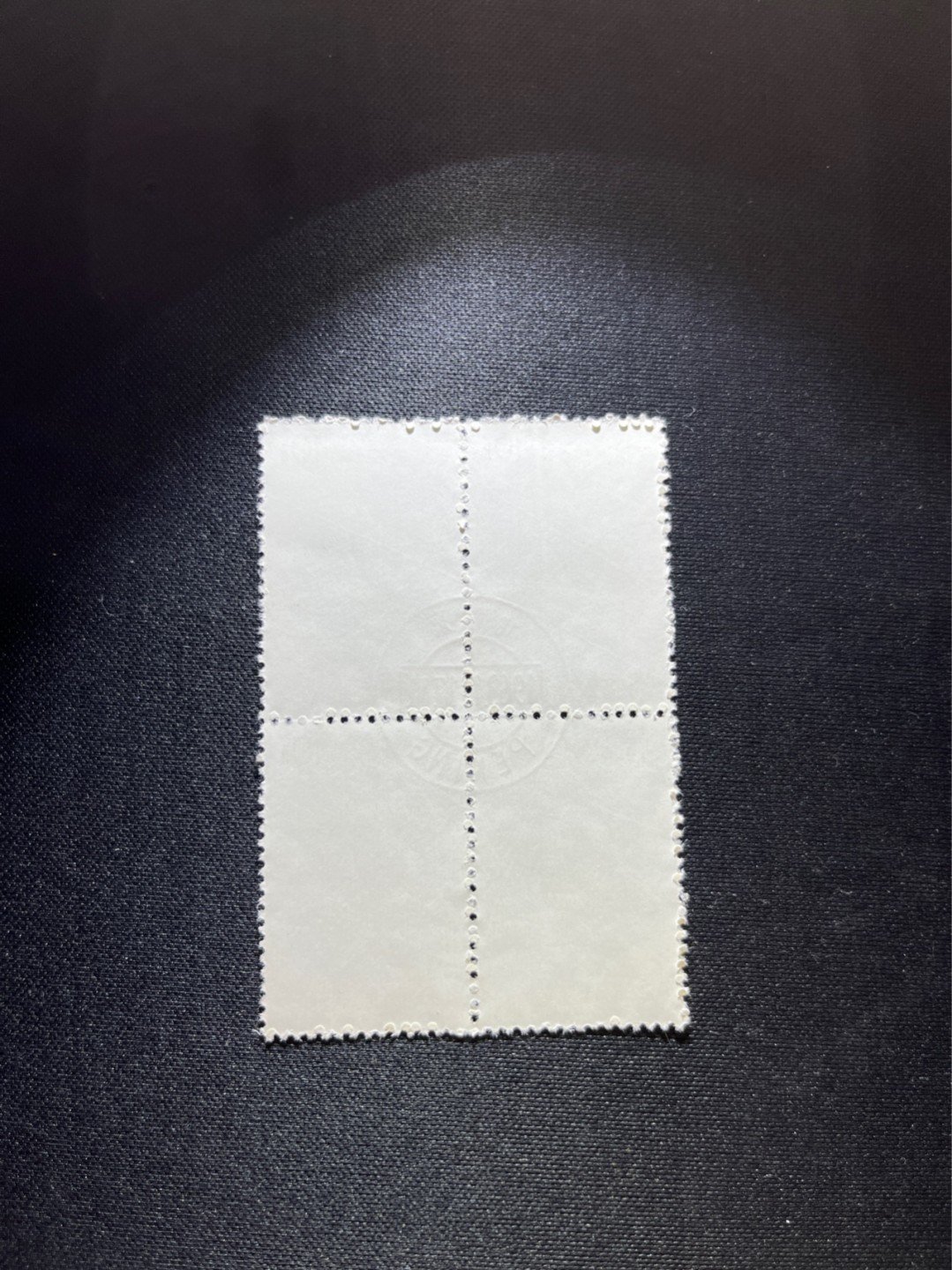洪涛臻品 精选邮票限时拍卖第三十七期 特56蝴蝶盖销  20-12四方连一组，版撕全品嘎嘎绝★中心全钢戳，非常漂亮，收藏首选★面艳胶白，六珍之一，非常受欢迎的品种，新票价格高，盖销全品不要错过