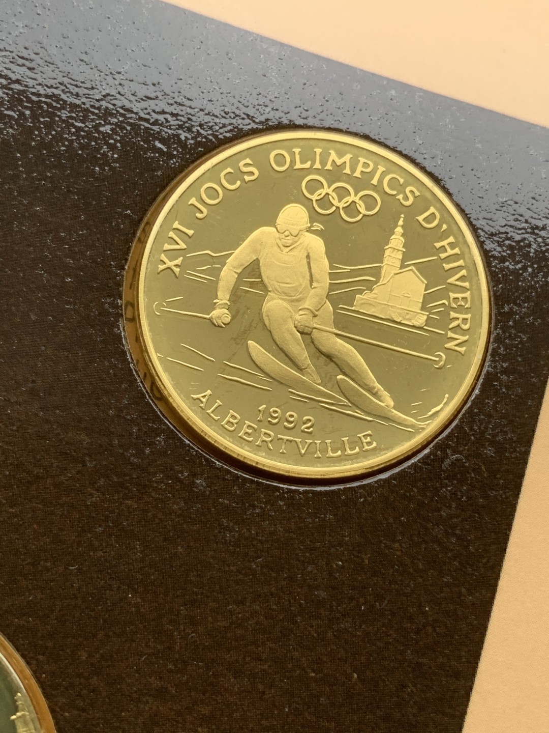 《竞宝斋》第97场-本周四 （满2件或者满200包顺丰） 安道尔1992年巴塞罗那奥运纪念银币两枚一组 2组