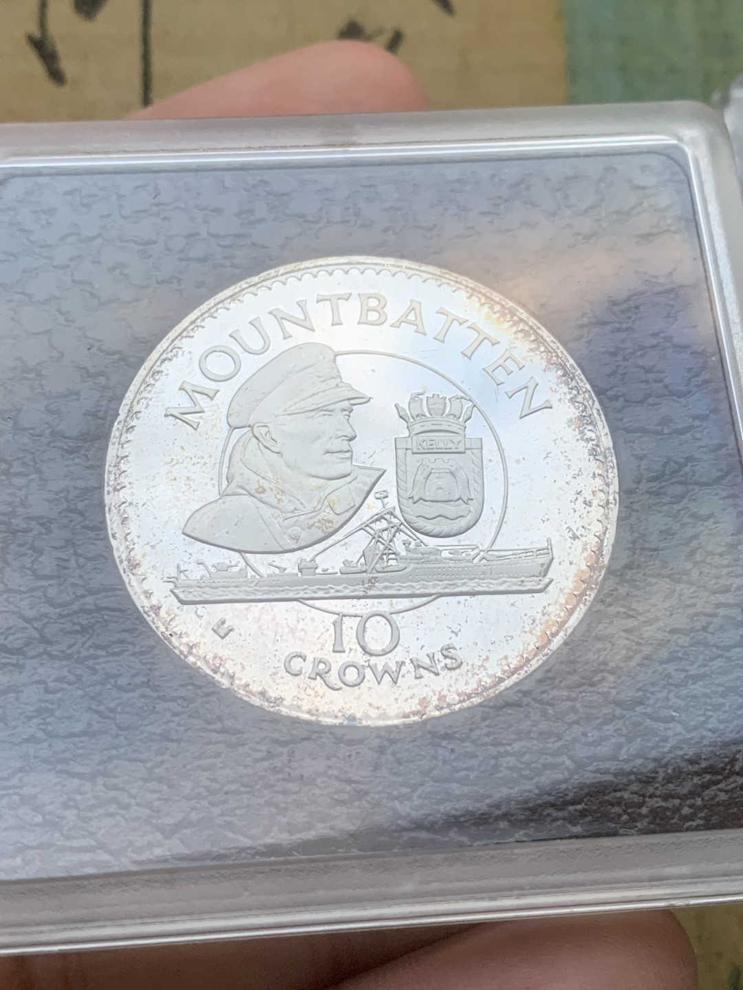 《竞宝斋》第97场-本周四 （满2件或者满200包顺丰） 原盒证书 特克斯和凯克斯群岛1980年 3枚套 5/10/20克朗精制银币