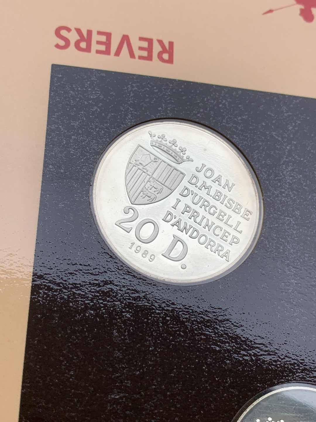 《竞宝斋》第97场-本周四 （满2件或者满200包顺丰） 安道尔1992年巴塞罗那奥运纪念银币两枚一组 2组