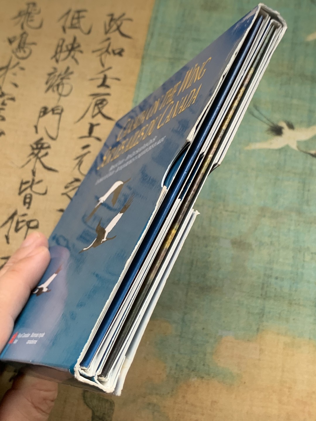 《竞宝斋》第97场-本周四 （满2件或者满200包顺丰） 加拿大 1995年 动物系列4枚套 封装套币 50分 精制银币 9.3克/枚