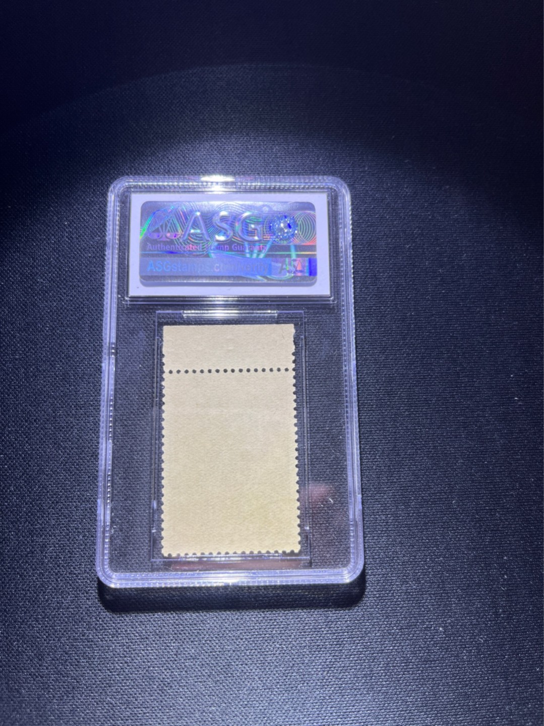 洪涛臻品 精选邮票限时拍卖第三十五期 特47西藏盖销，5-4总筋ASG85分 数字边一枚，总筋，三俗稀缺，老纪特经典高价票，高配版85分，票状态好，无明显瑕疵，105最严格出分，价值洼地，高配版85分，注意捡漏。