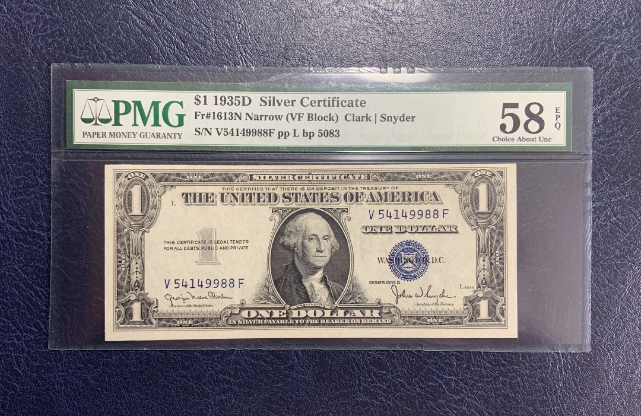 收藏联盟Quantum Auction 第193期拍卖(已更新) 美国1934年1美元银币券 PMG58e 