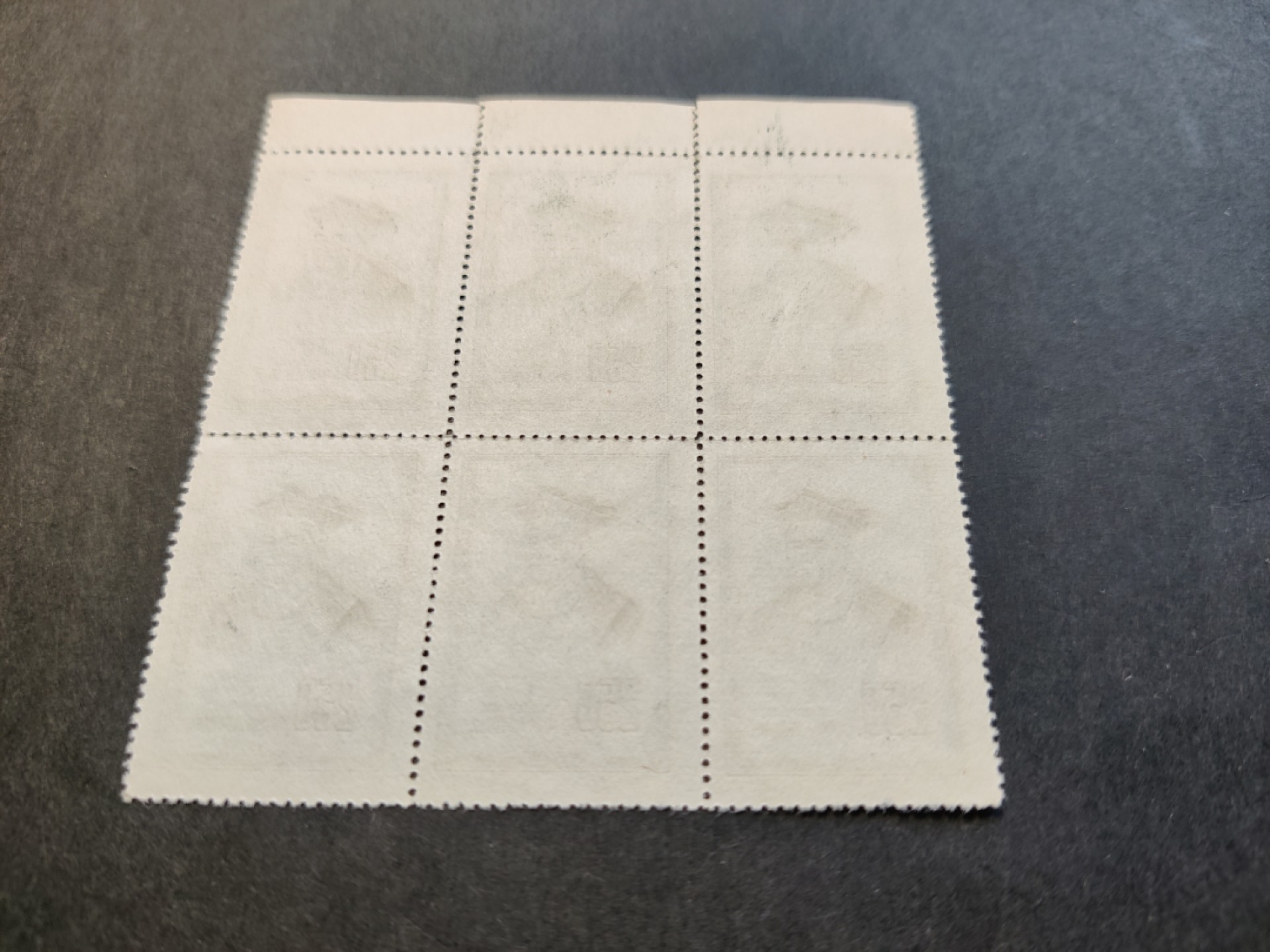 洪涛臻品 精选邮票限时拍卖第三十五期 纪25世界名人4-3，版撕6联，现撕。