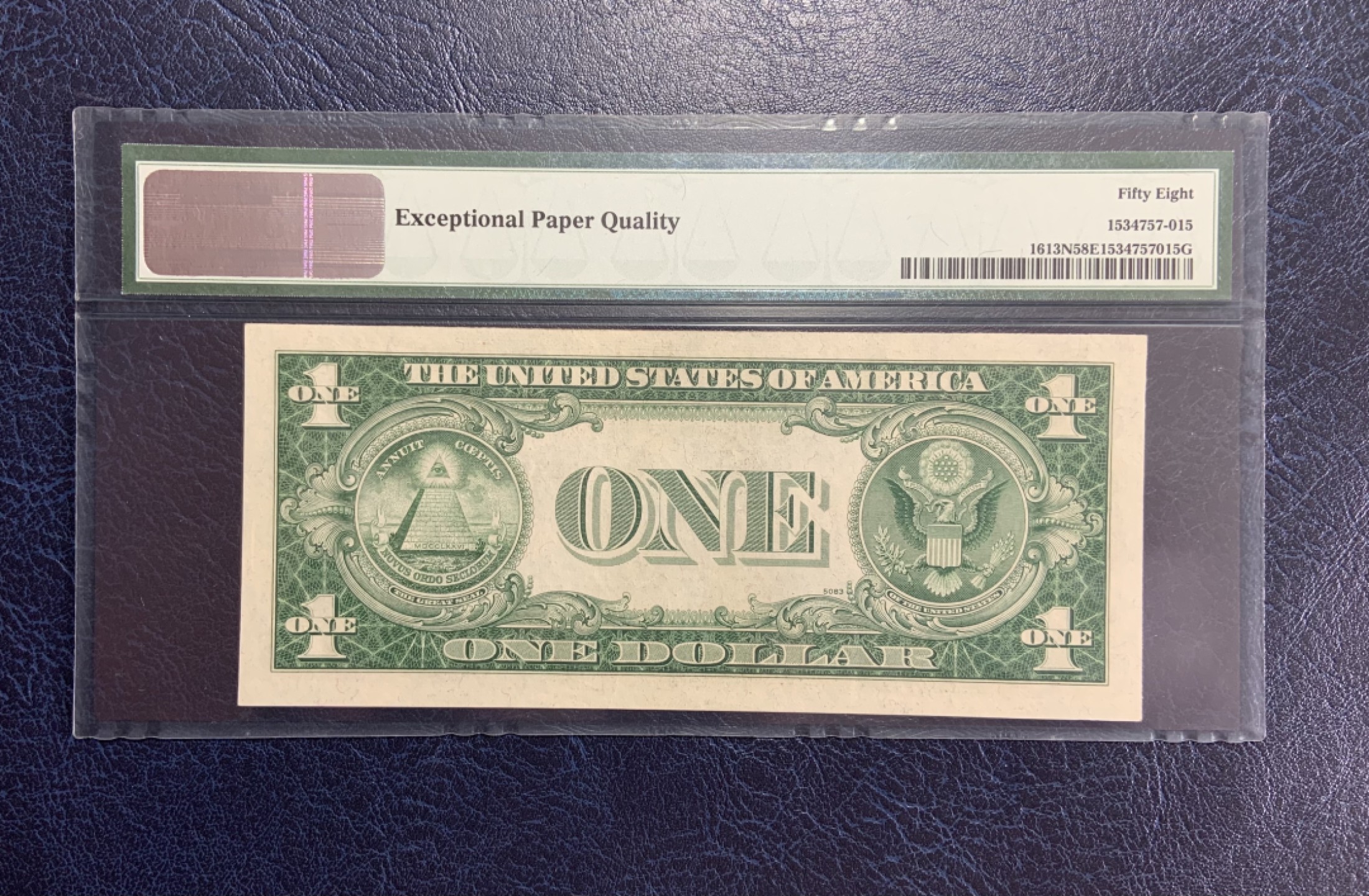 收藏联盟Quantum Auction 第193期拍卖(已更新) 美国1934年1美元银币券 PMG58e 