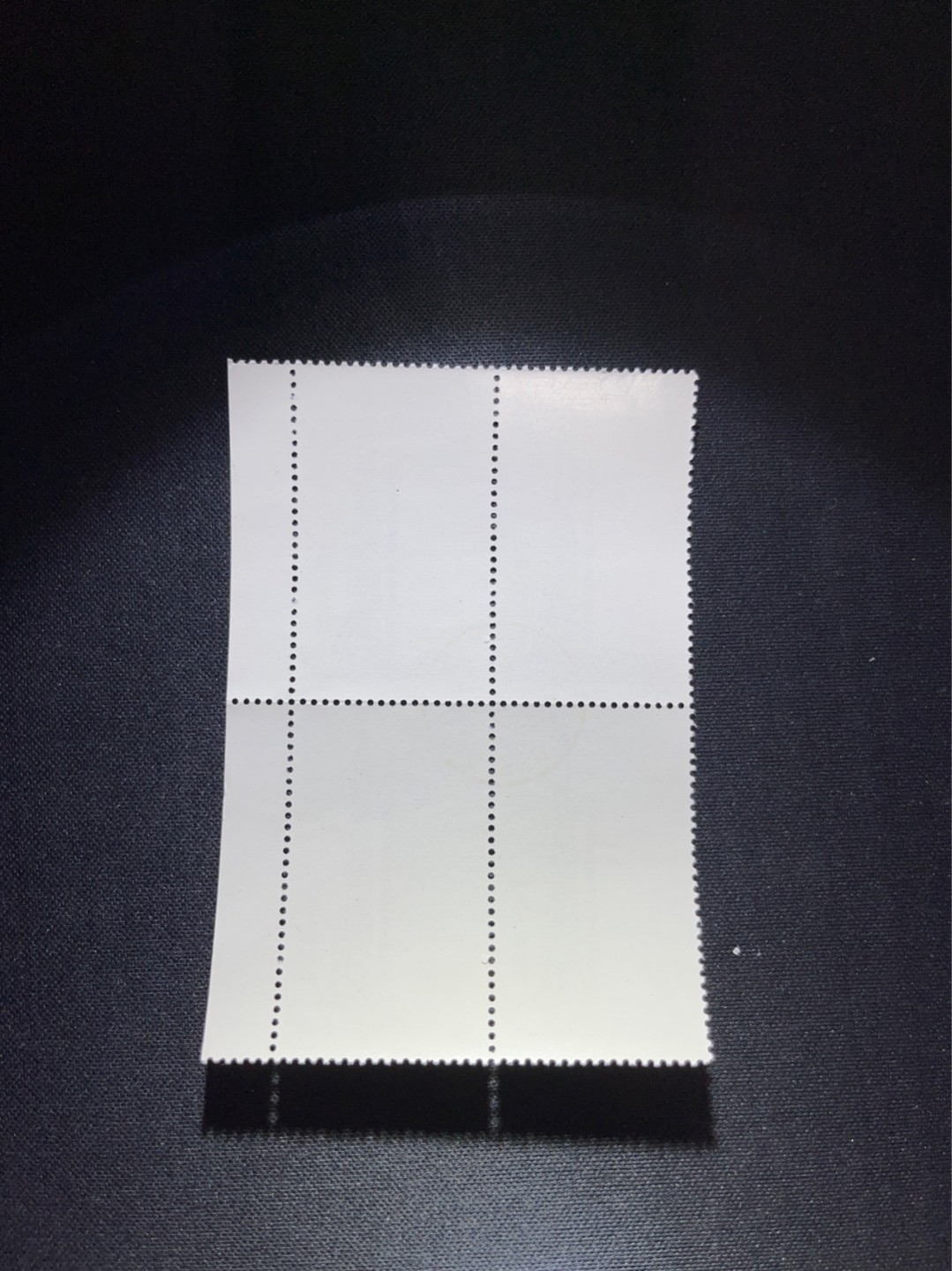 洪涛臻品 精选邮票限时拍卖第三十七期 特67石油 5-2盖销 四方连，中心戳， 版撕全品，非常漂亮。解放初的经典票，整版撕开，面艳胶白，票挺洁净，齿孔完美，收藏评级两相宜。老纪特的版票资源十分稀缺难寻，机会来临时必须抓住。
