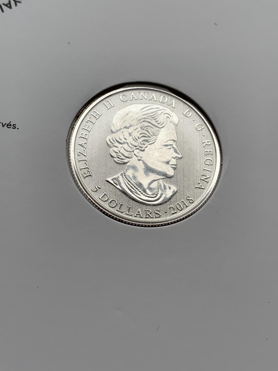 《竞宝斋》第97场-本周四 （满2件或者满200包顺丰） 礼品装 加拿大2018年 大红枫叶彩色银币 8克 999纯银