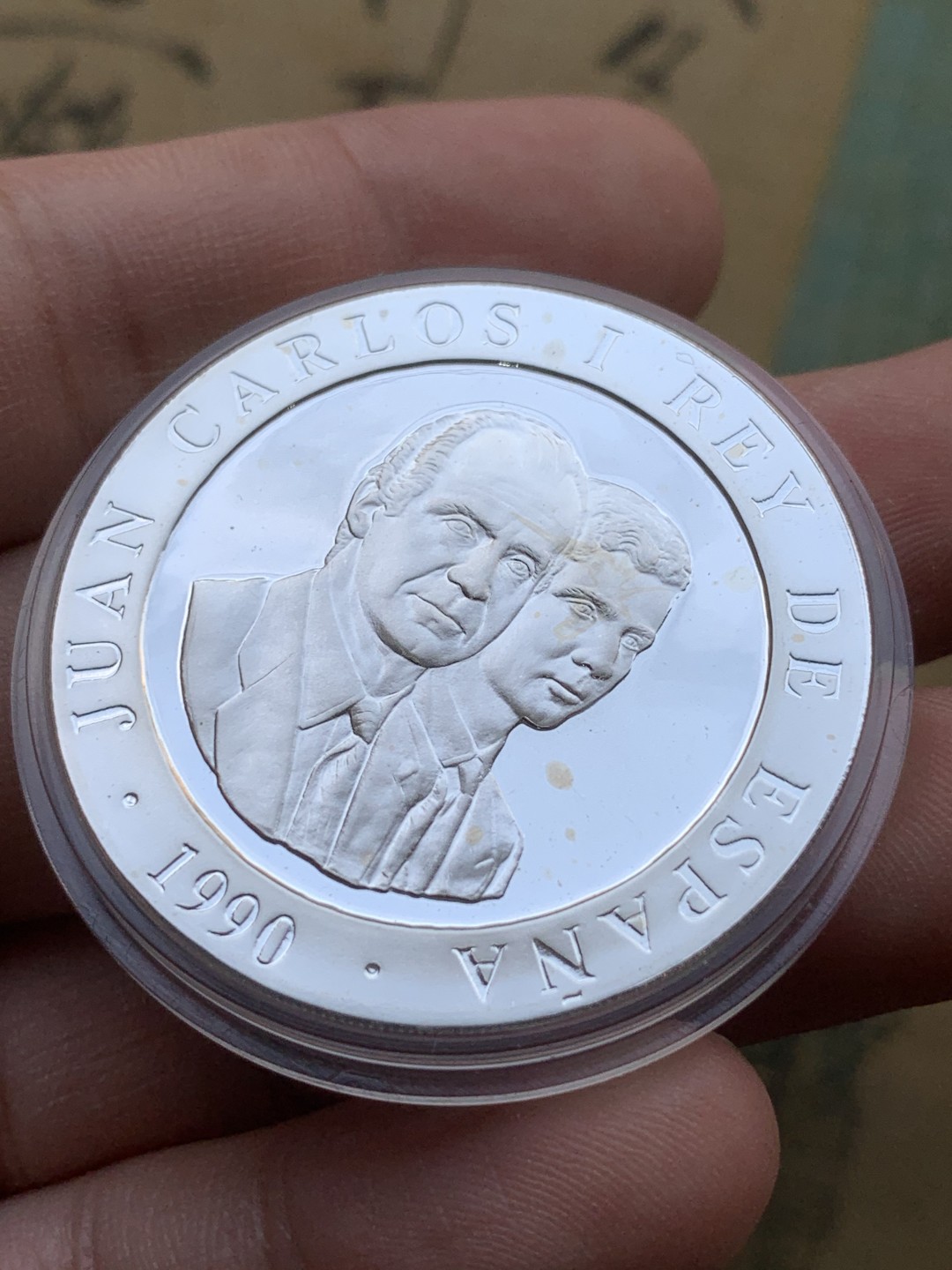 《竞宝斋》第97场-本周四 （满2件或者满200包顺丰） 原盒证书 西班牙1992年 巴塞罗那奥运划船比赛 2000比塞塔大银币 27克