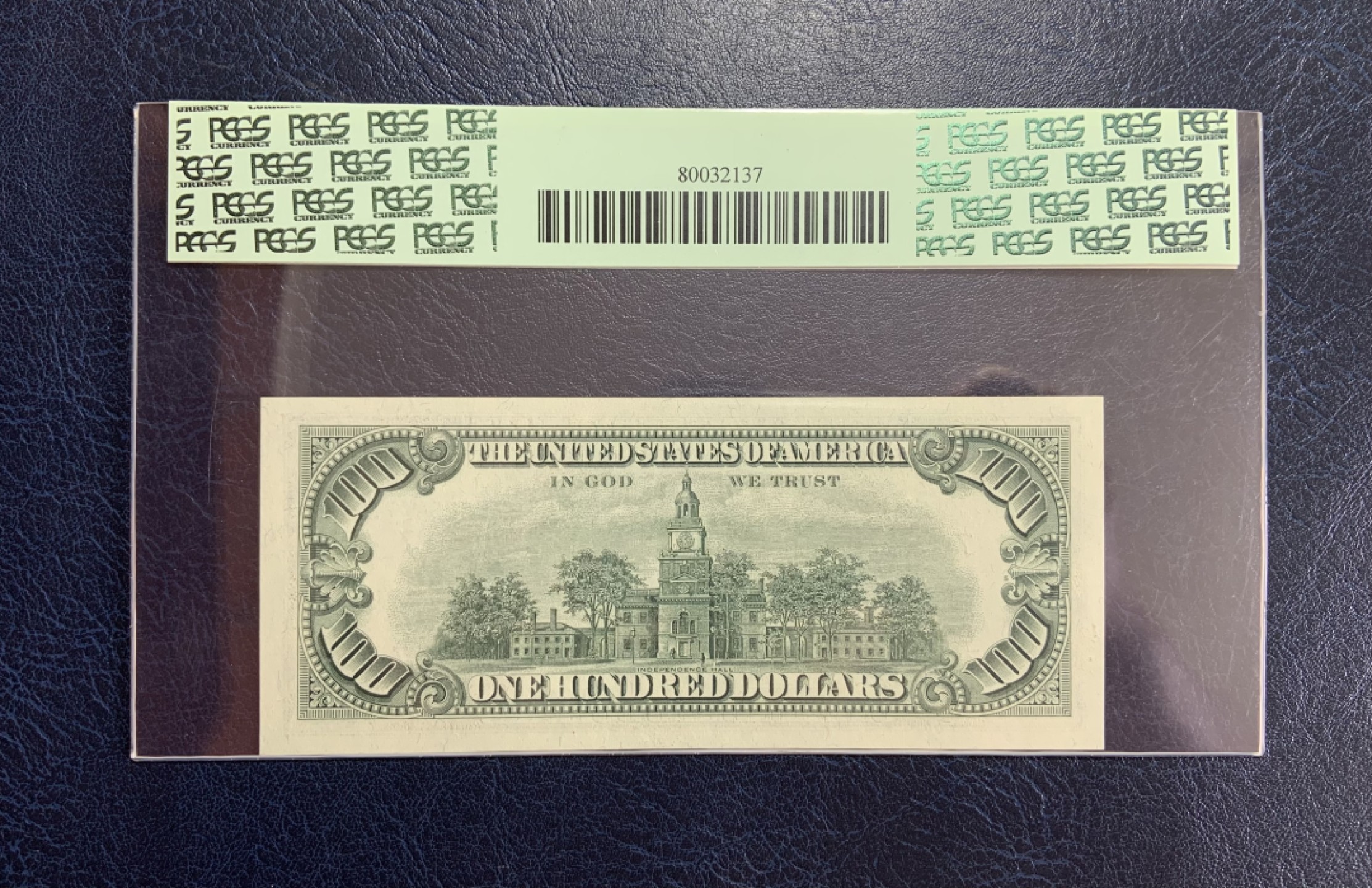 收藏联盟Quantum Auction 第193期拍卖(已更新) 美国1963年联邦储备券100美元 PCGS67