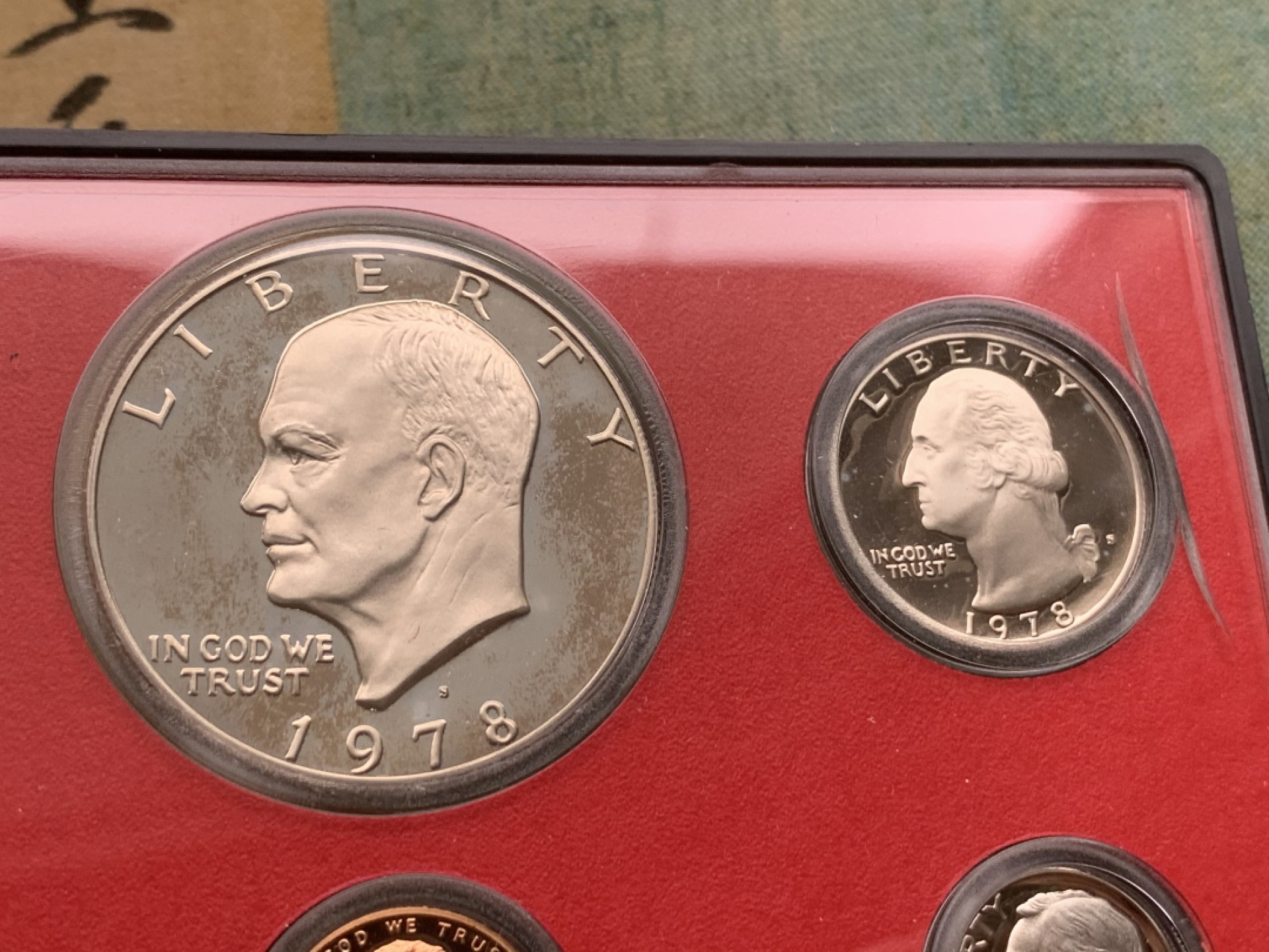 《竞宝斋》第97场-本周四 （满2件或者满200包顺丰） PROOF封装 美国 1978-S年六枚装精制套币 