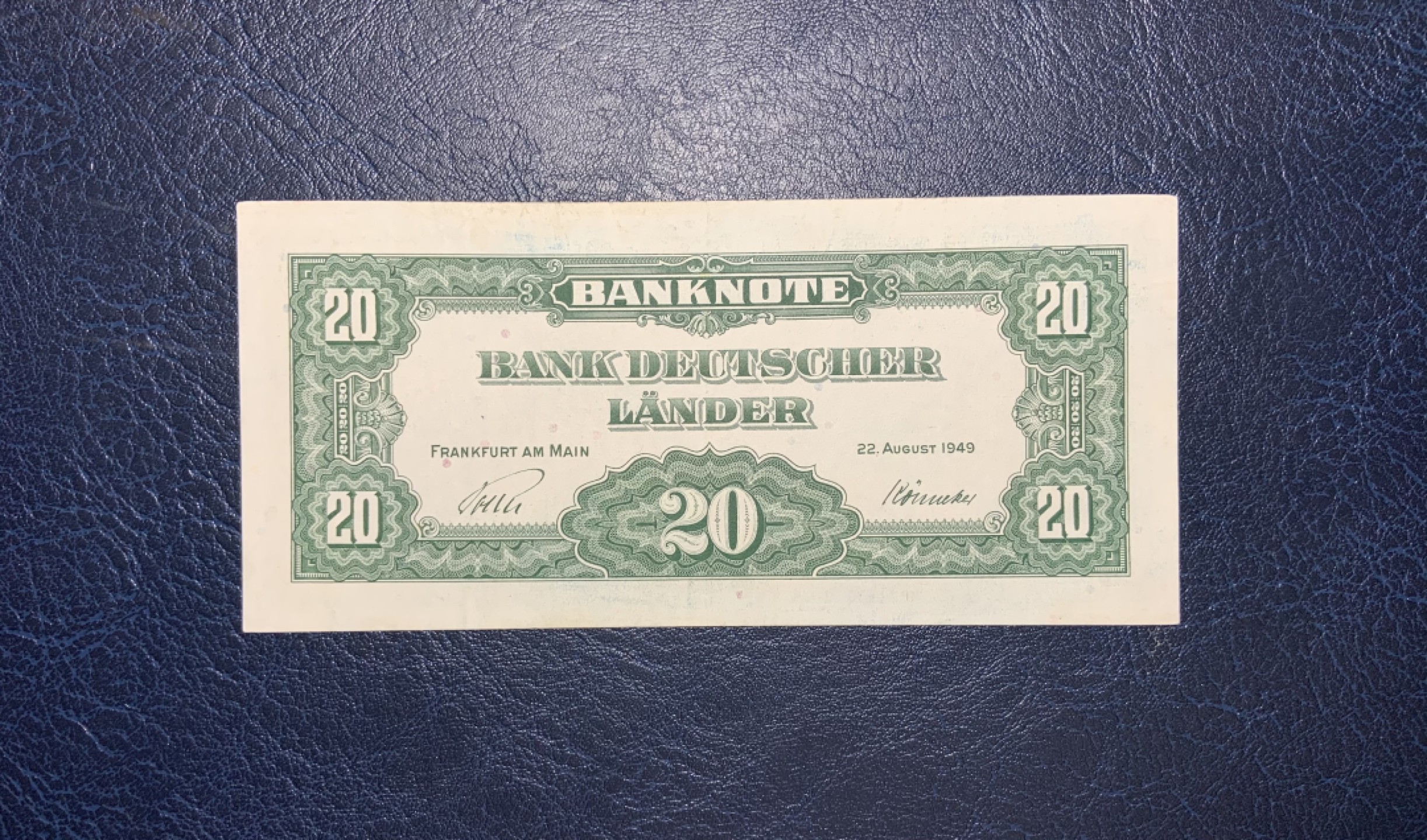 收藏联盟Quantum Auction 第193期拍卖(已更新) 德国联邦1959年20马克 非全新 品相AU 稀少