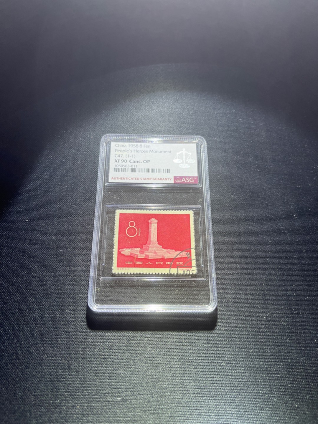 洪涛臻品 精选邮票限时拍卖第三十五期 纪47纪念碑盖销  ASG90分，版撕送评，状态极佳，齿孔饱满居中好，90分基本就是老纪特草纸票的天花板了!一步到位。 喜欢不要错过。