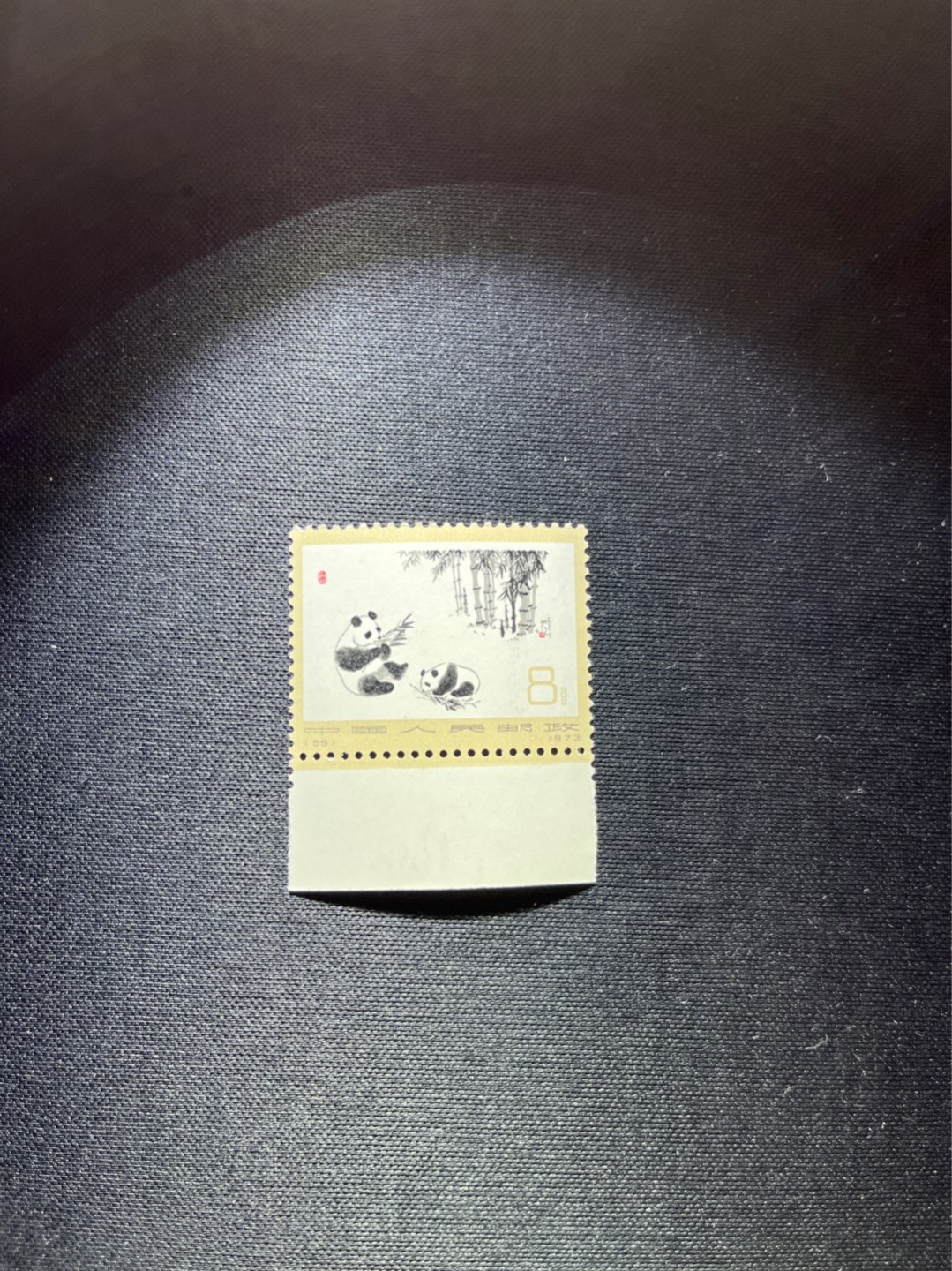 洪涛臻品 精选邮票限时拍卖第三十五期 编号熊猫N59  1枚，版撕全品嘎嘎绝✦绝品✦齿孔非常新，完美品相，背面雪白，不是赵涌所谓的全品能比的，所有拍品包过灯，全品可评级，注意捡漏。《ASG评级处于初级阶段，趁便宜囤精品版撕票，后市不可估量》