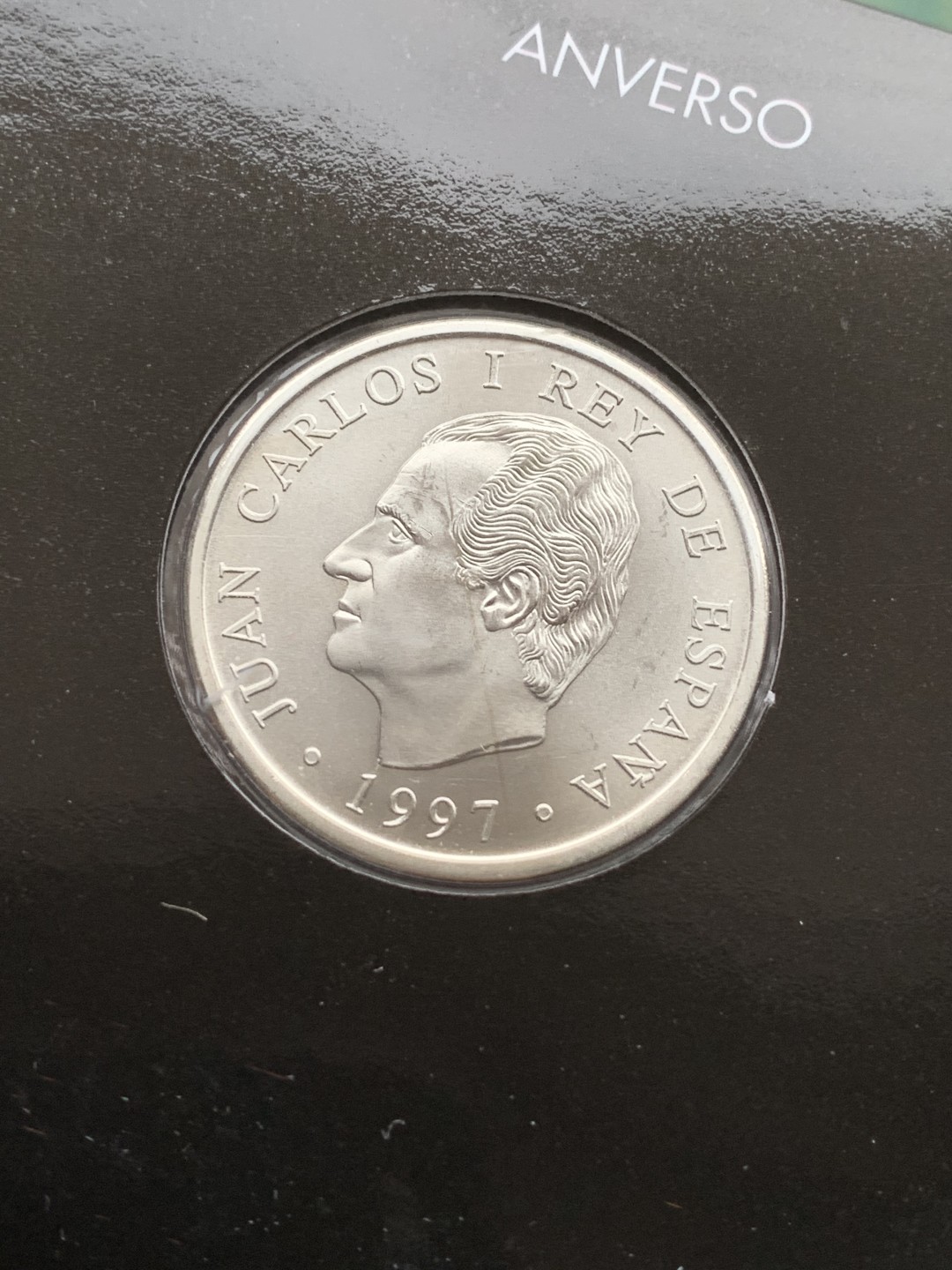 《竞宝斋》第97场-本周四 （满2件或者满200包顺丰） 原厂卡装 西班牙1997年 唐吉歌德 2000比塞塔银币 18克 925银